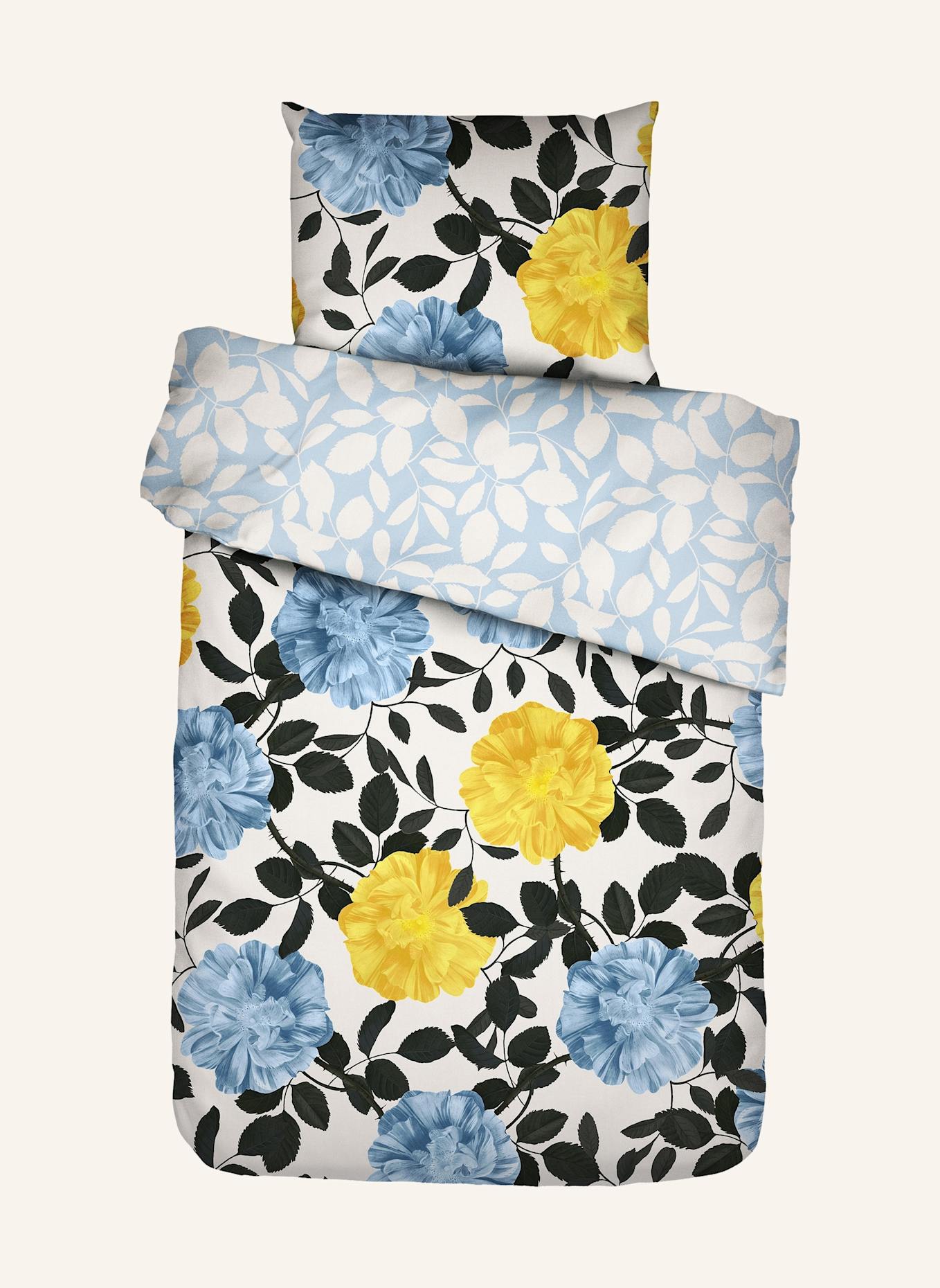 ESSENZA Bettwäsche BLOOM WITH A VIEW: WEISS