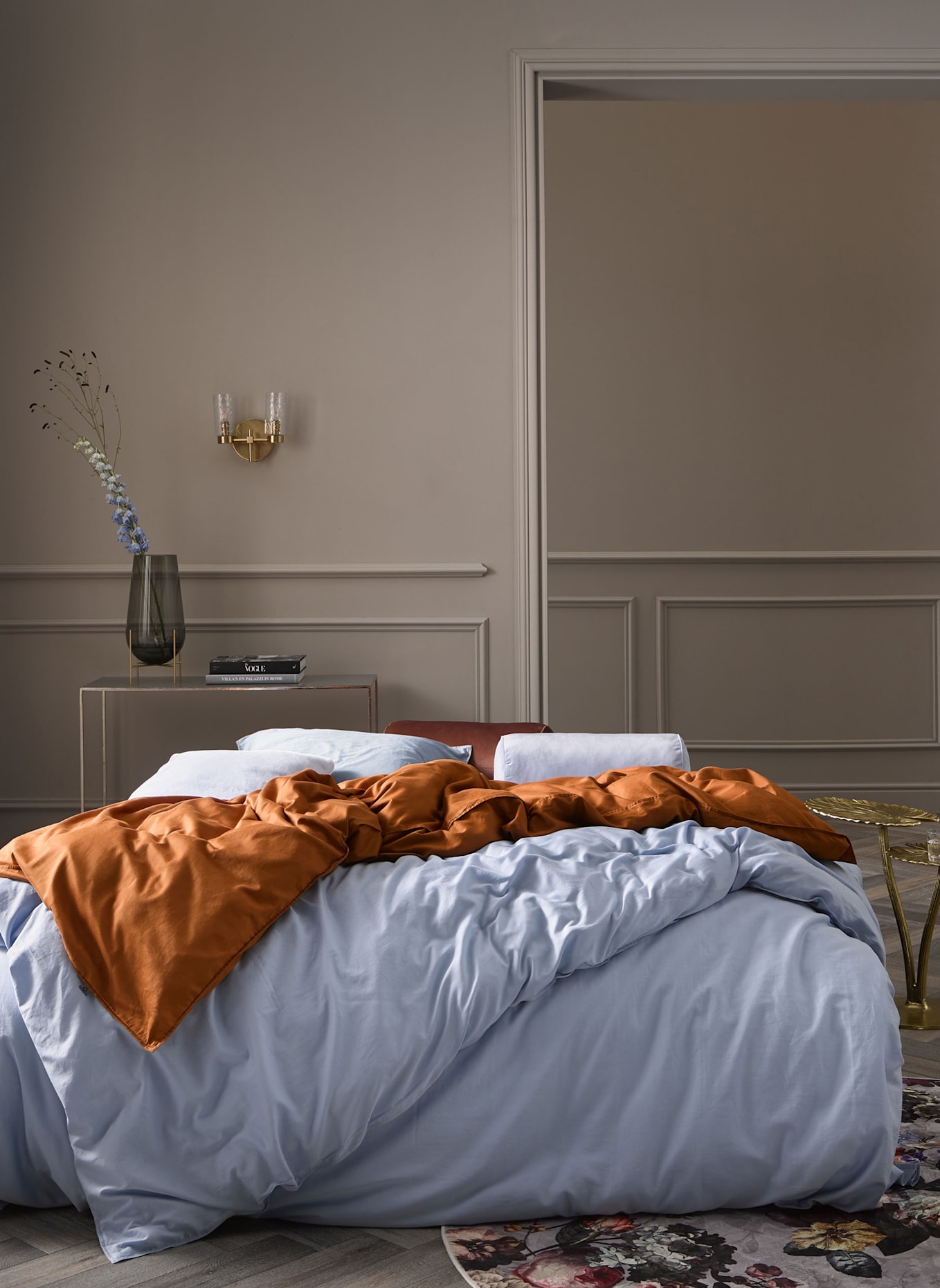 ESSENZA Bettwäsche MINTE: BLAU