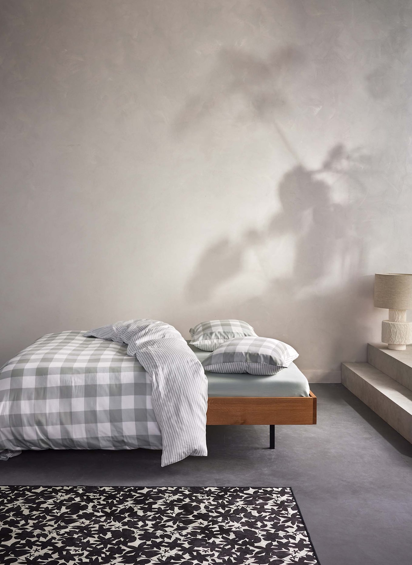 ESSENZA Bettwäsche CHESS: GRÜN