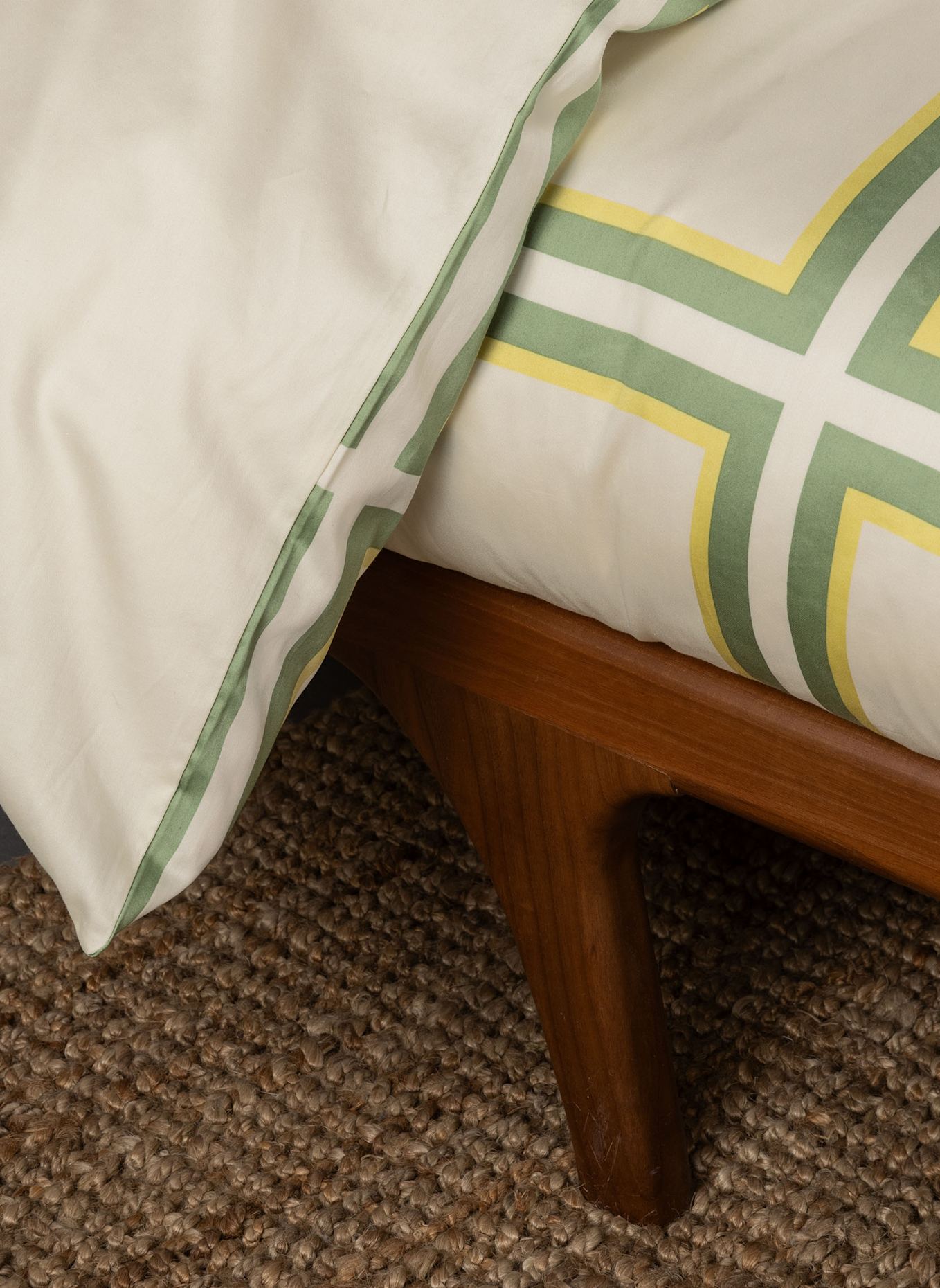 ESSENZA Bettwäsche LUCA: GRÜN