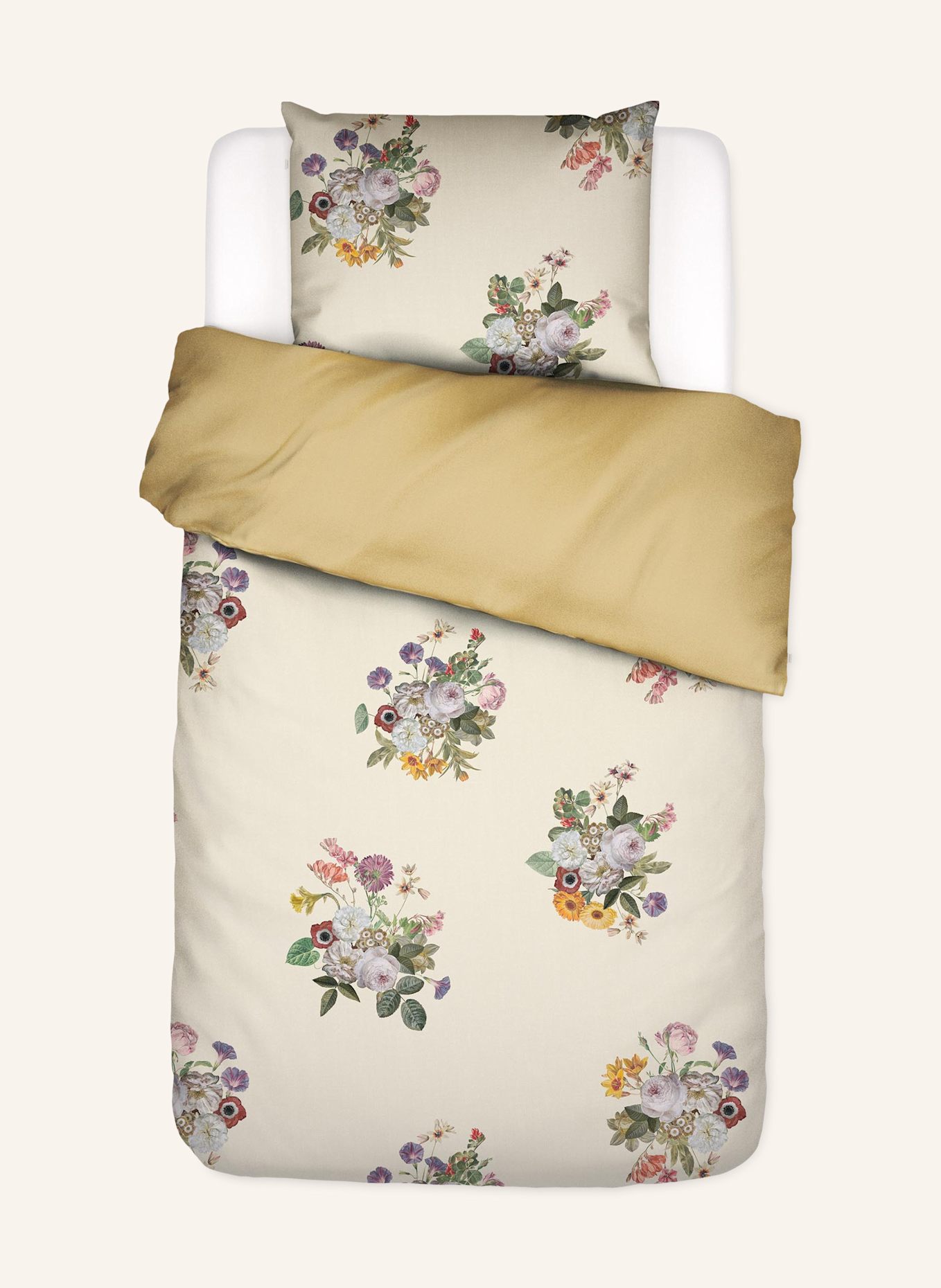 ESSENZA Bettwäsche LAURINE: CAMEL/ TAUPE