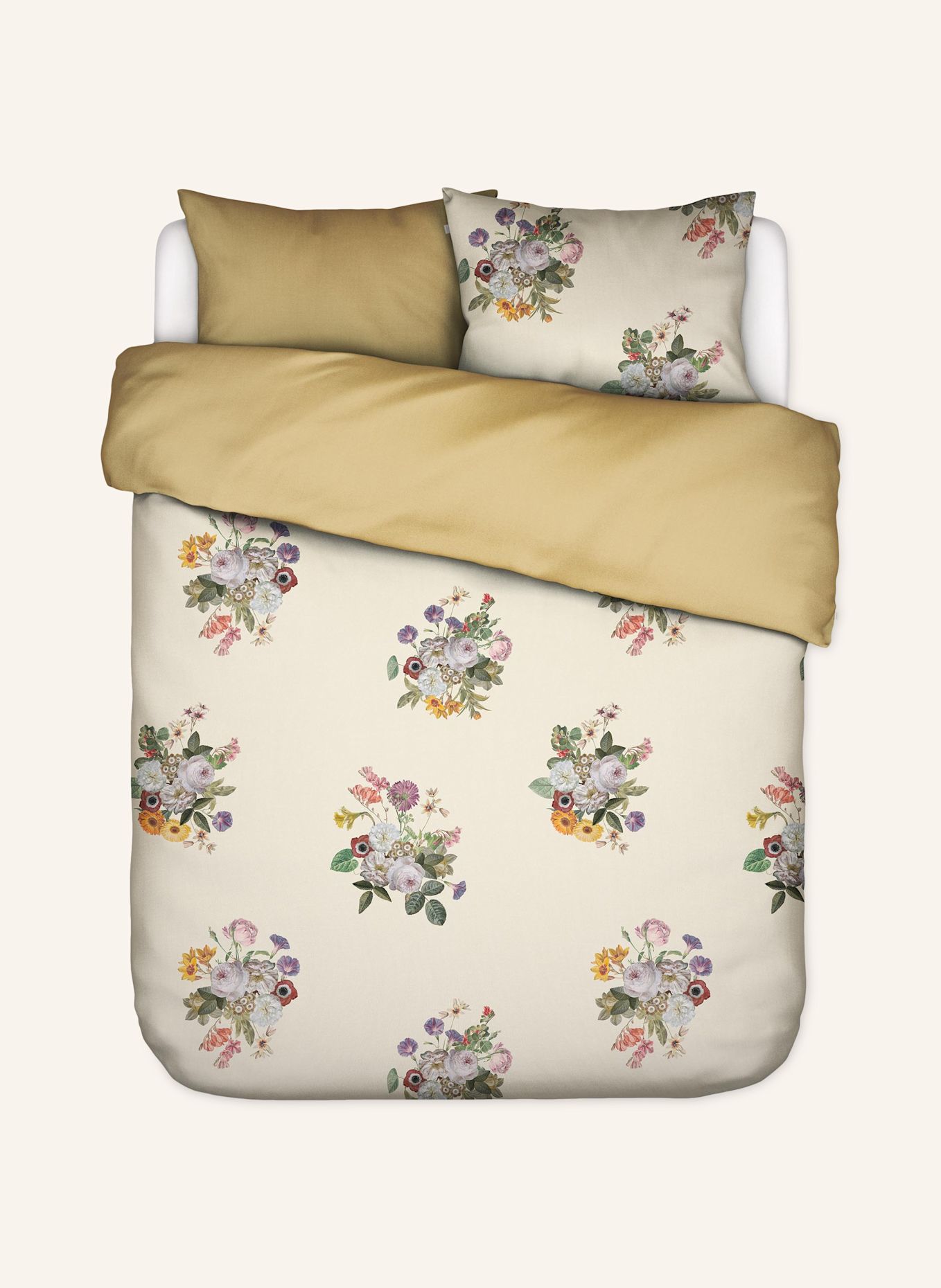 ESSENZA Bettwäsche LAURINE: CAMEL / TAUPE