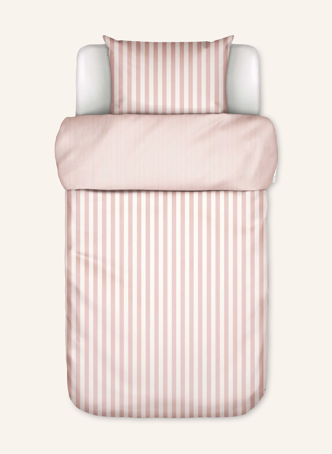 Marc O'Polo Bettwäsche CLASSIC STRIPE: PINK