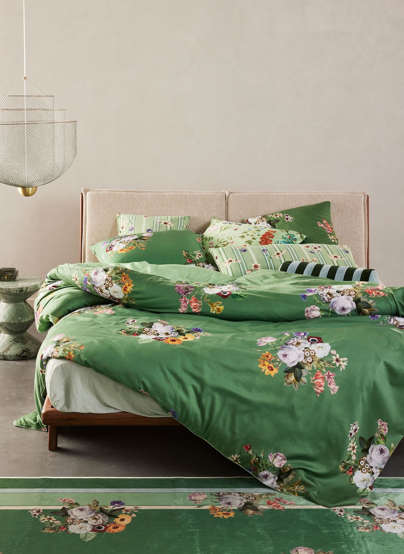 ESSENZA Bettwäsche LAURINE: GRÜN