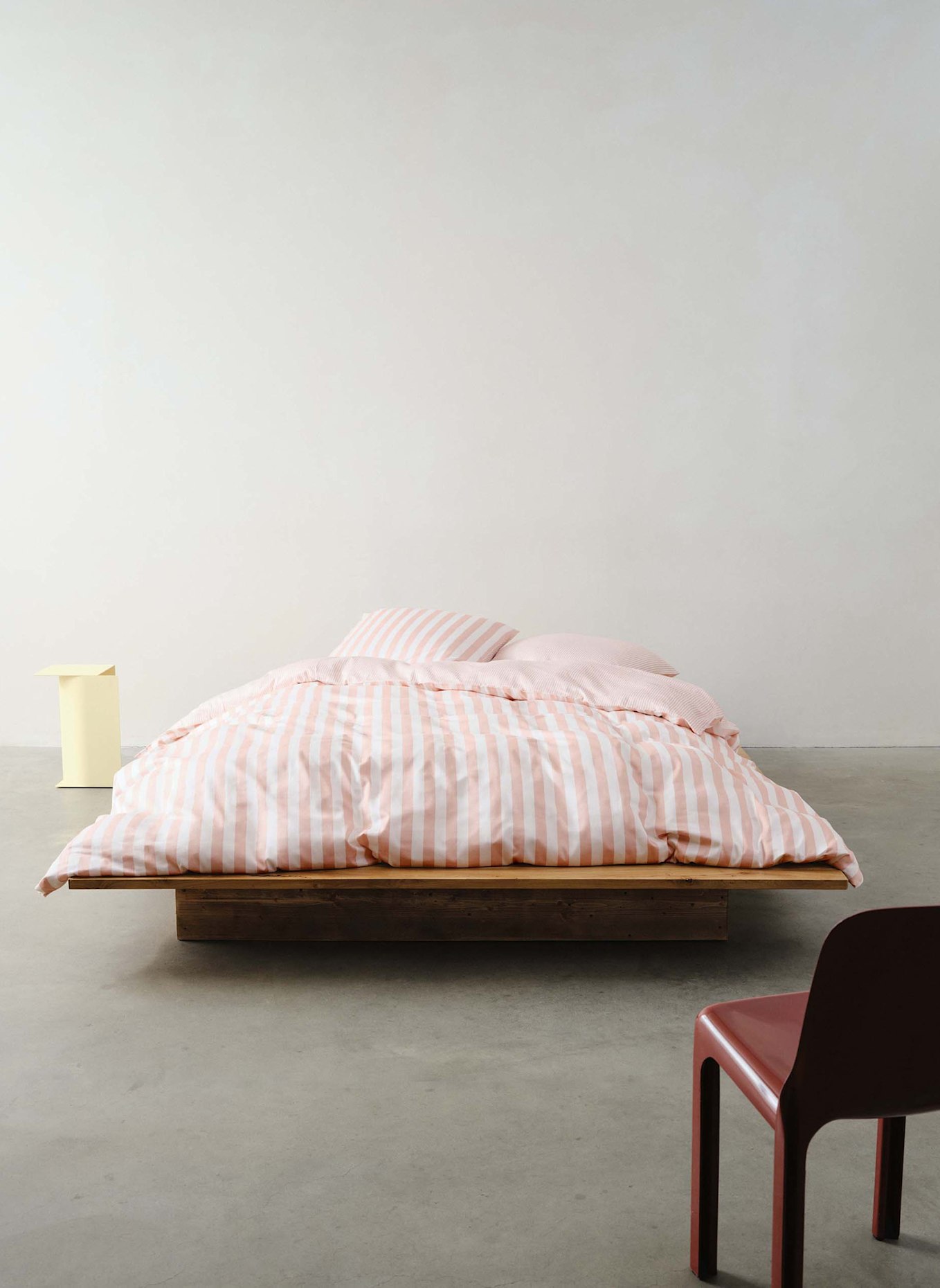 Marc O'Polo Bettwäsche CLASSIC STRIPE: PINK