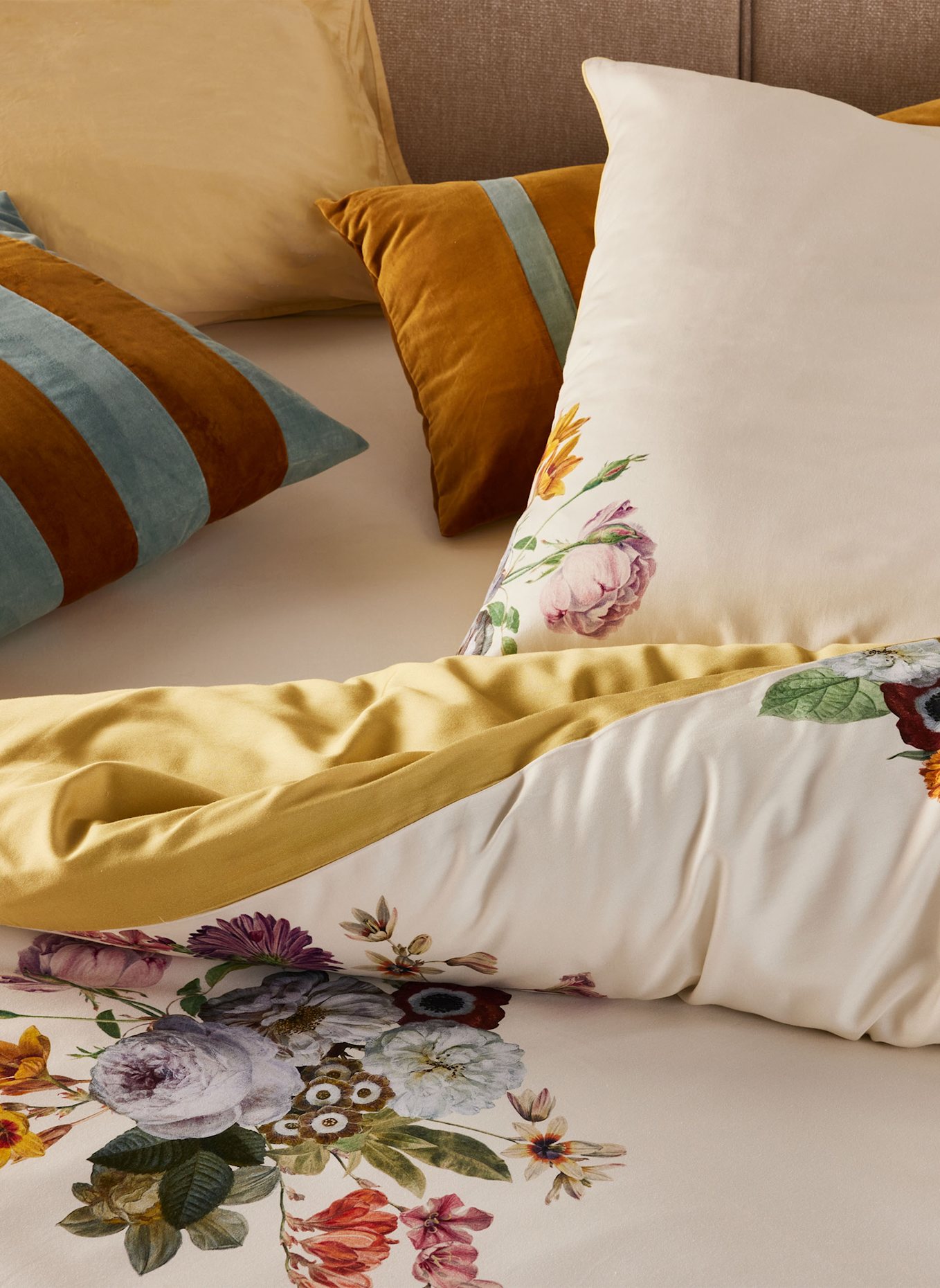 ESSENZA Bettwäsche LAURINE: CAMEL/ TAUPE