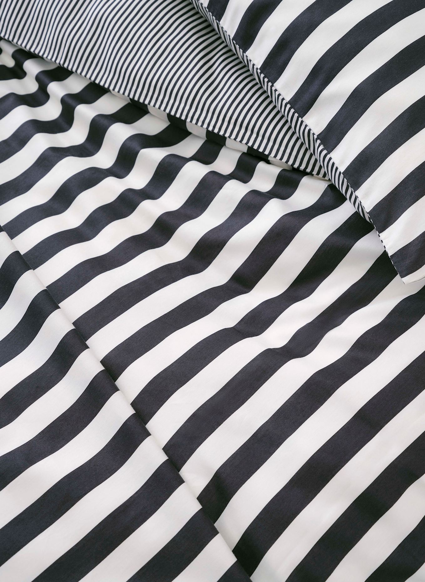 Marc O'Polo Bettwäsche CLASSIC STRIPE: BLAU