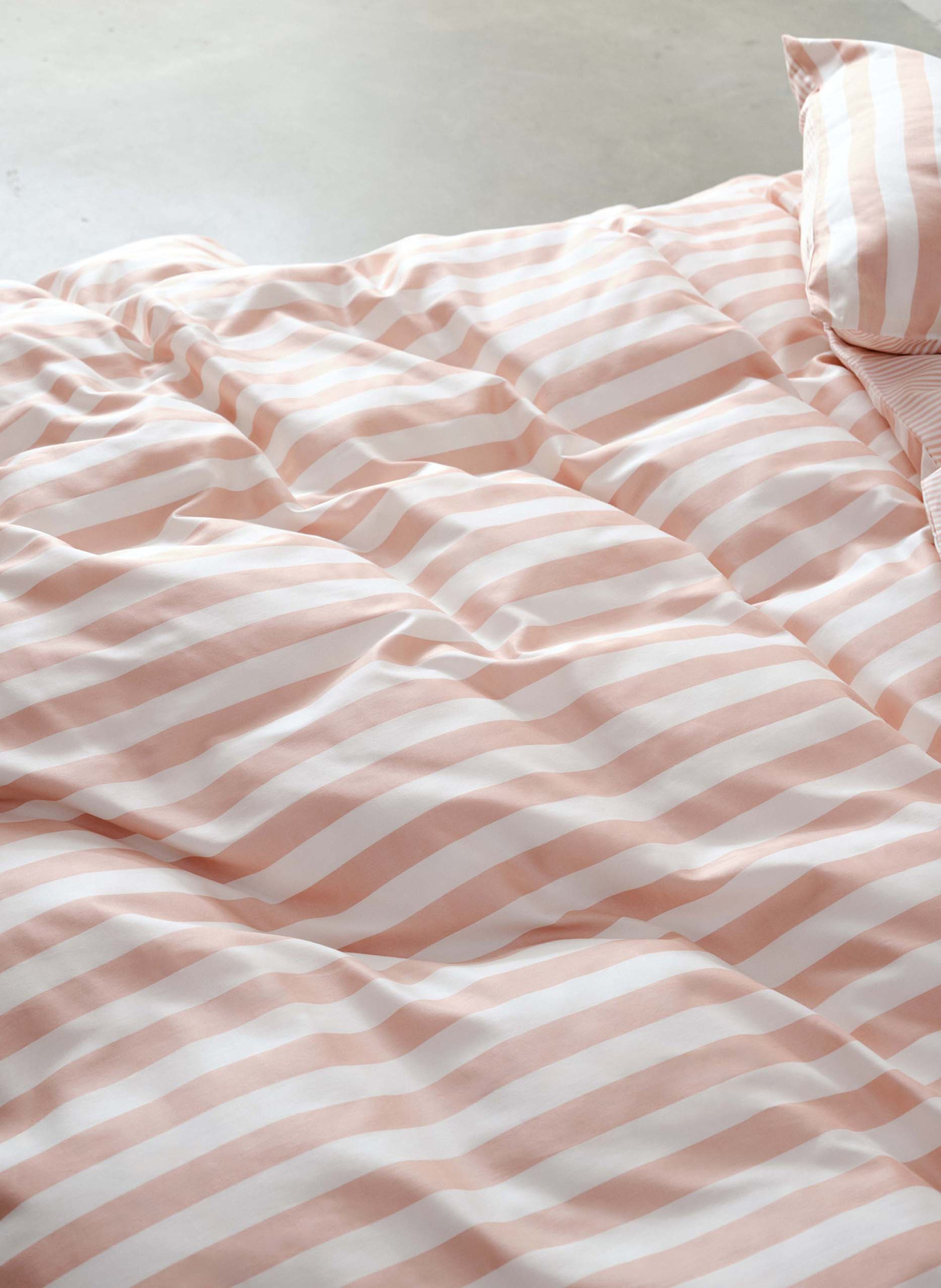 Marc O'Polo Bettwäsche CLASSIC STRIPE: PINK
