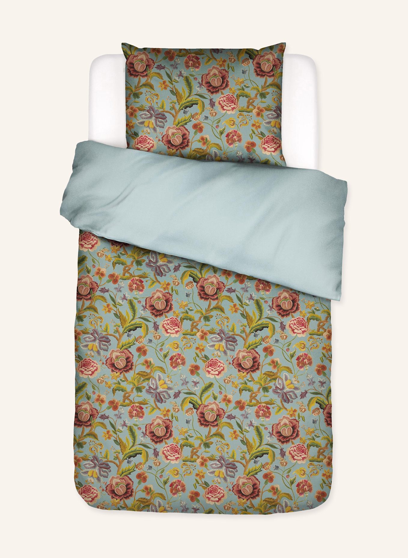 ESSENZA Bettwäsche ROSELINA: GRÜN