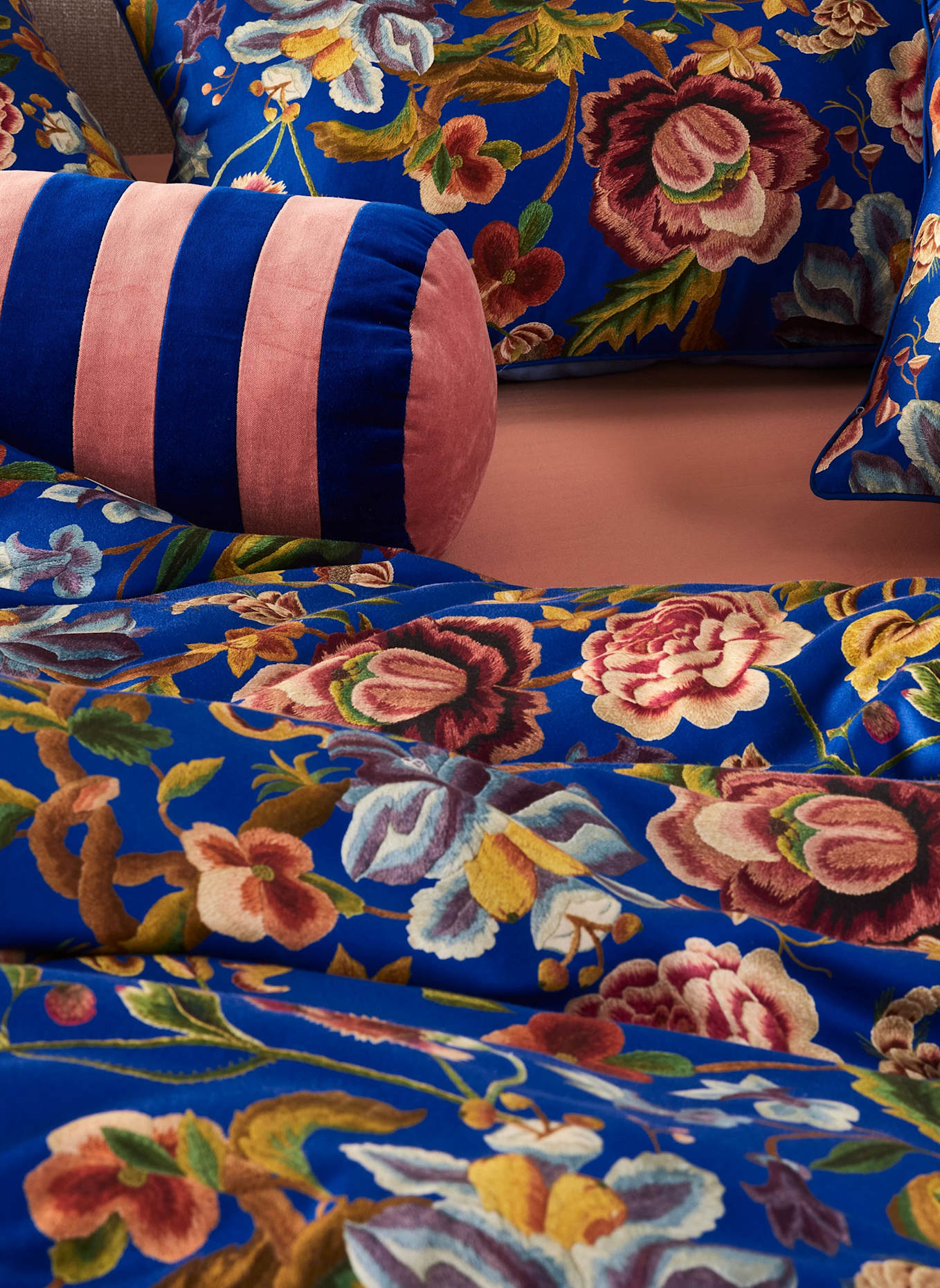 ESSENZA Bettwäsche ROSELINA: BLAU