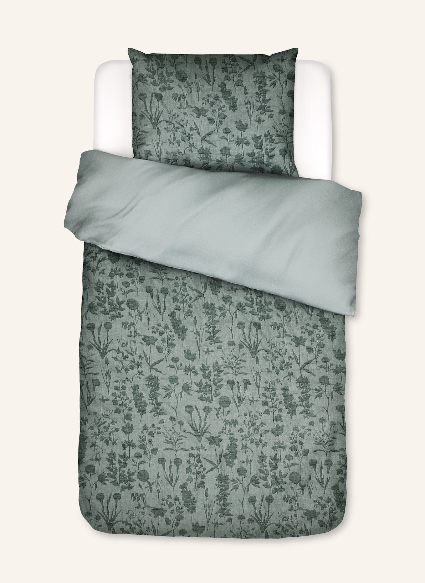 ESSENZA Bettwäsche MARIBEL: GRÜN