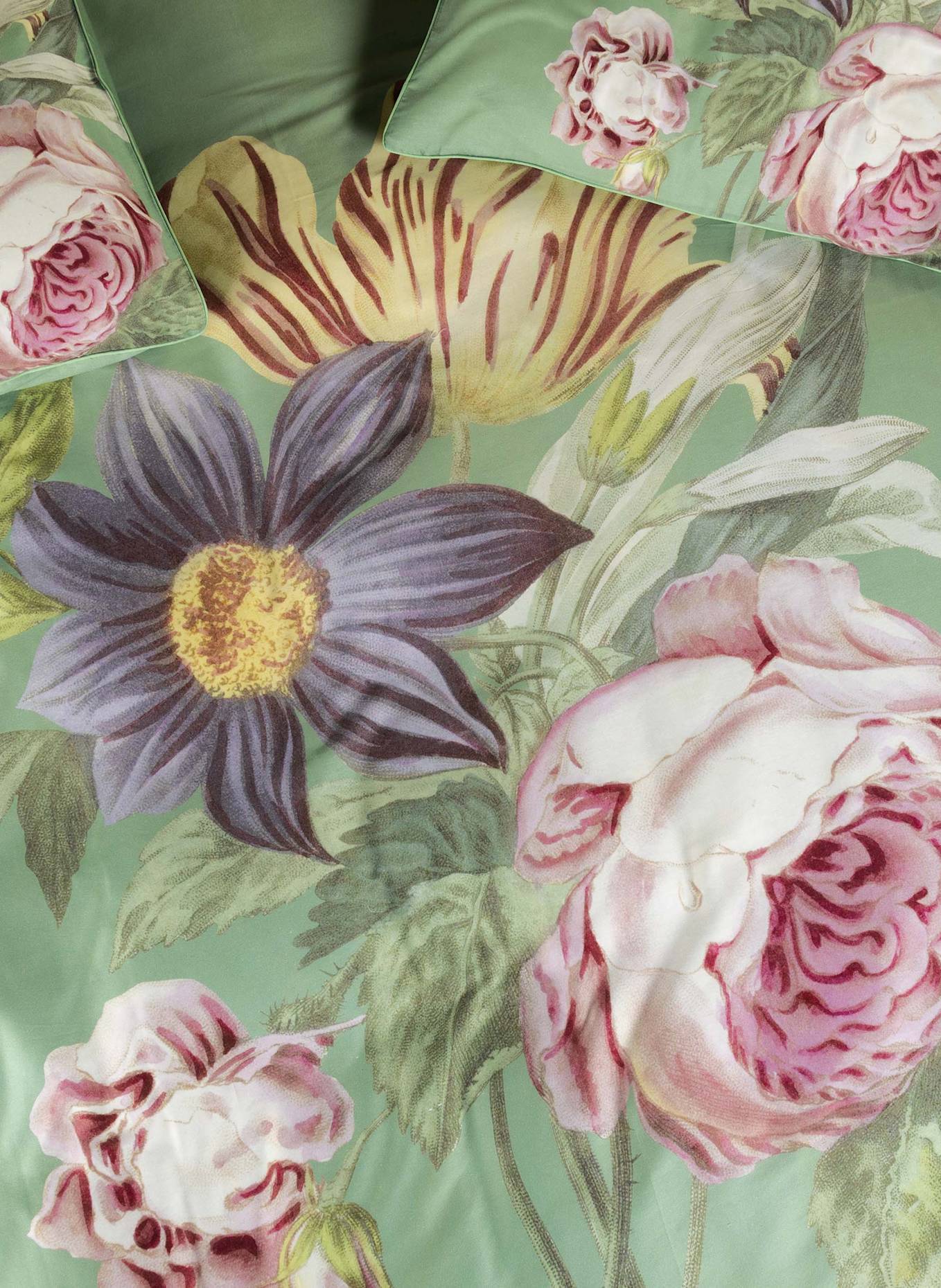 ESSENZA Bettwäsche MADIA: GRÜN