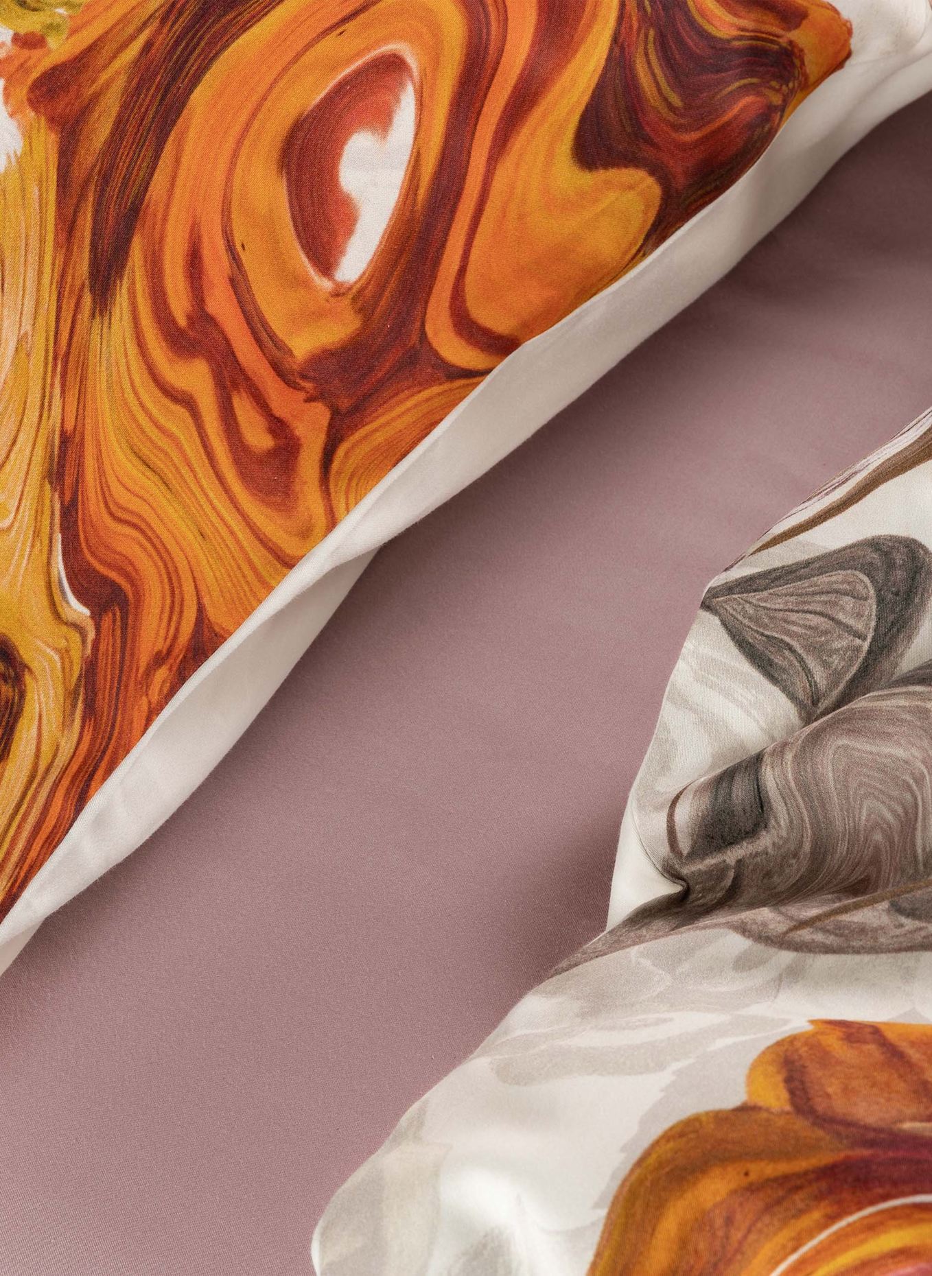 ESSENZA Bettwäsche ISALINE: CAMEL/ TAUPE