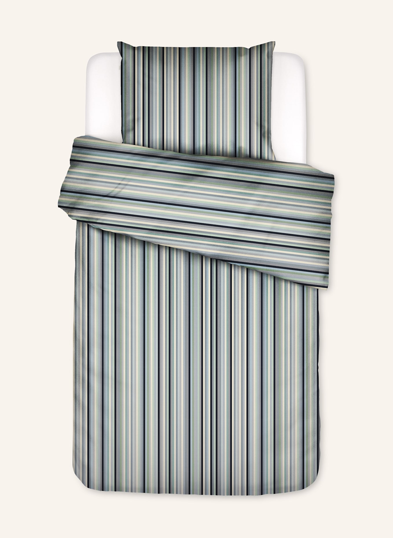 ESSENZA Bettwäsche DONNA: GRAU