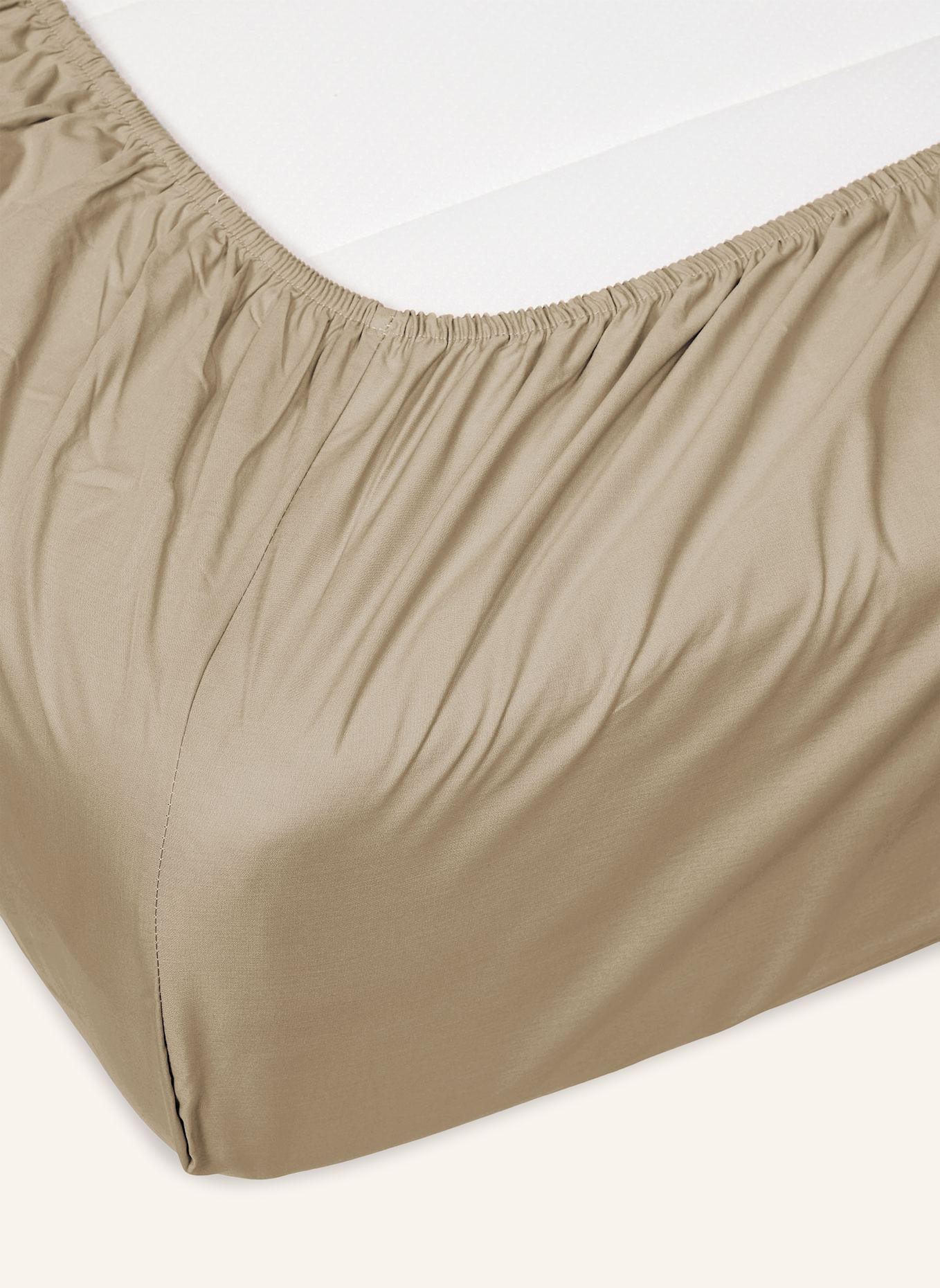 ESSENZA Spannbettlaken MINTE: TAUPE