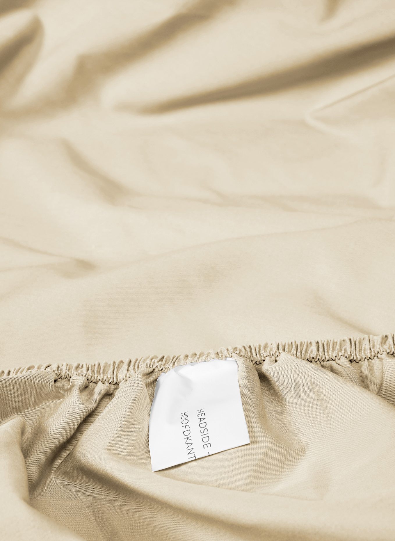 ESSENZA Spannbettlaken MINTE: CAMEL/ TAUPE