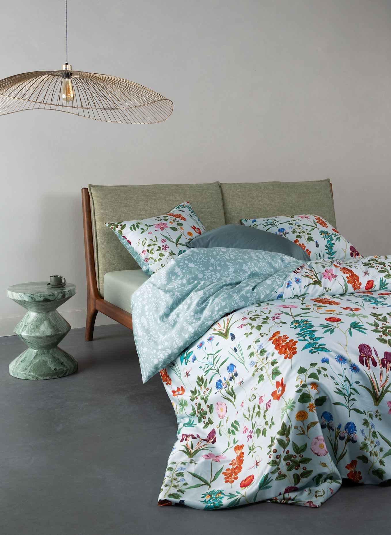 ESSENZA Bettwäsche MARIGOLD: BLAU