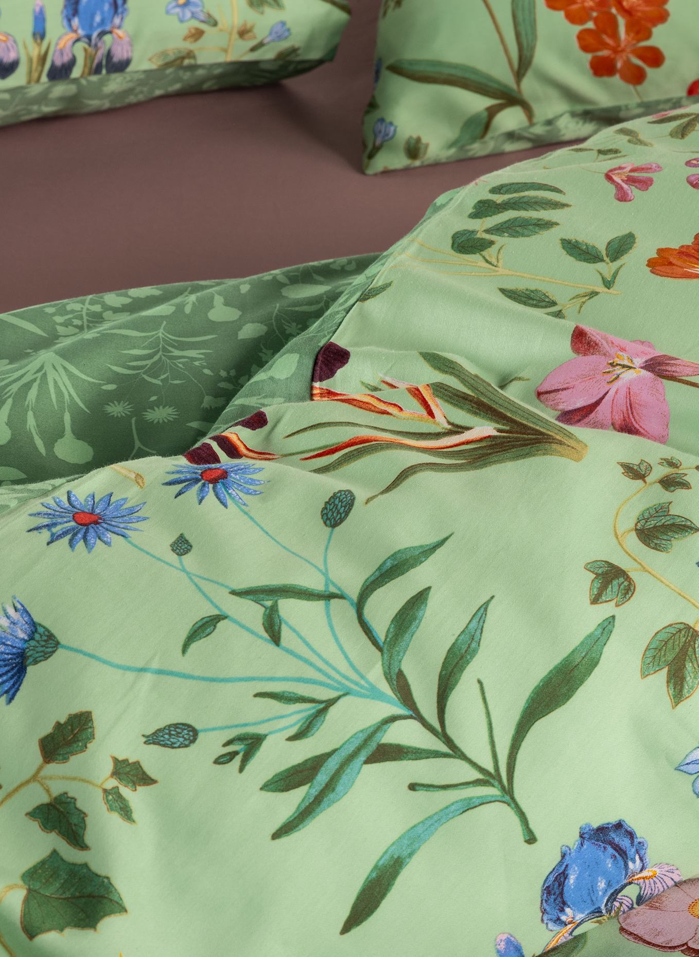 ESSENZA Bettwäsche MARIGOLD: GRÜN