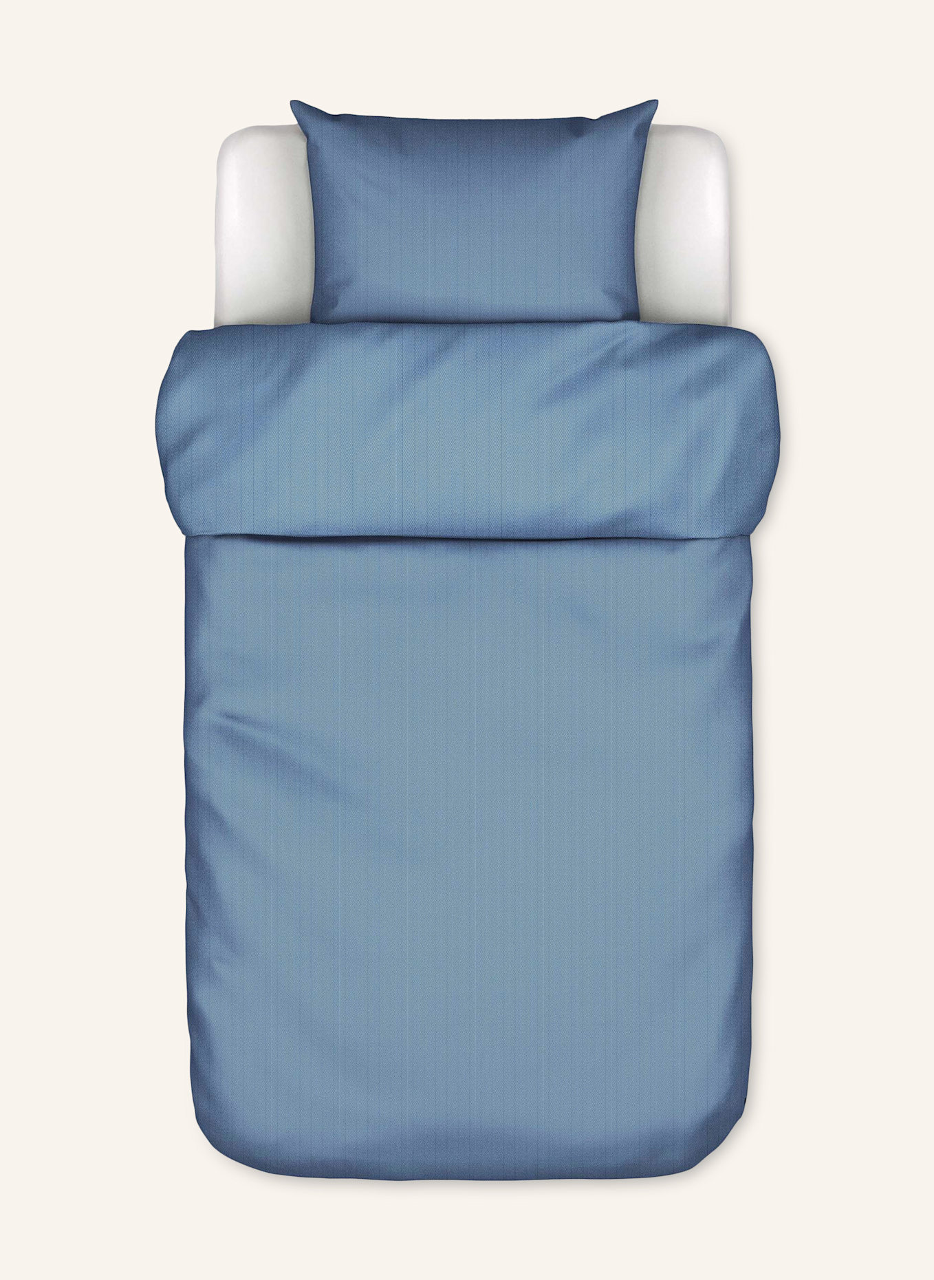 Marc O'Polo Bettwäsche SENJA: BLAU