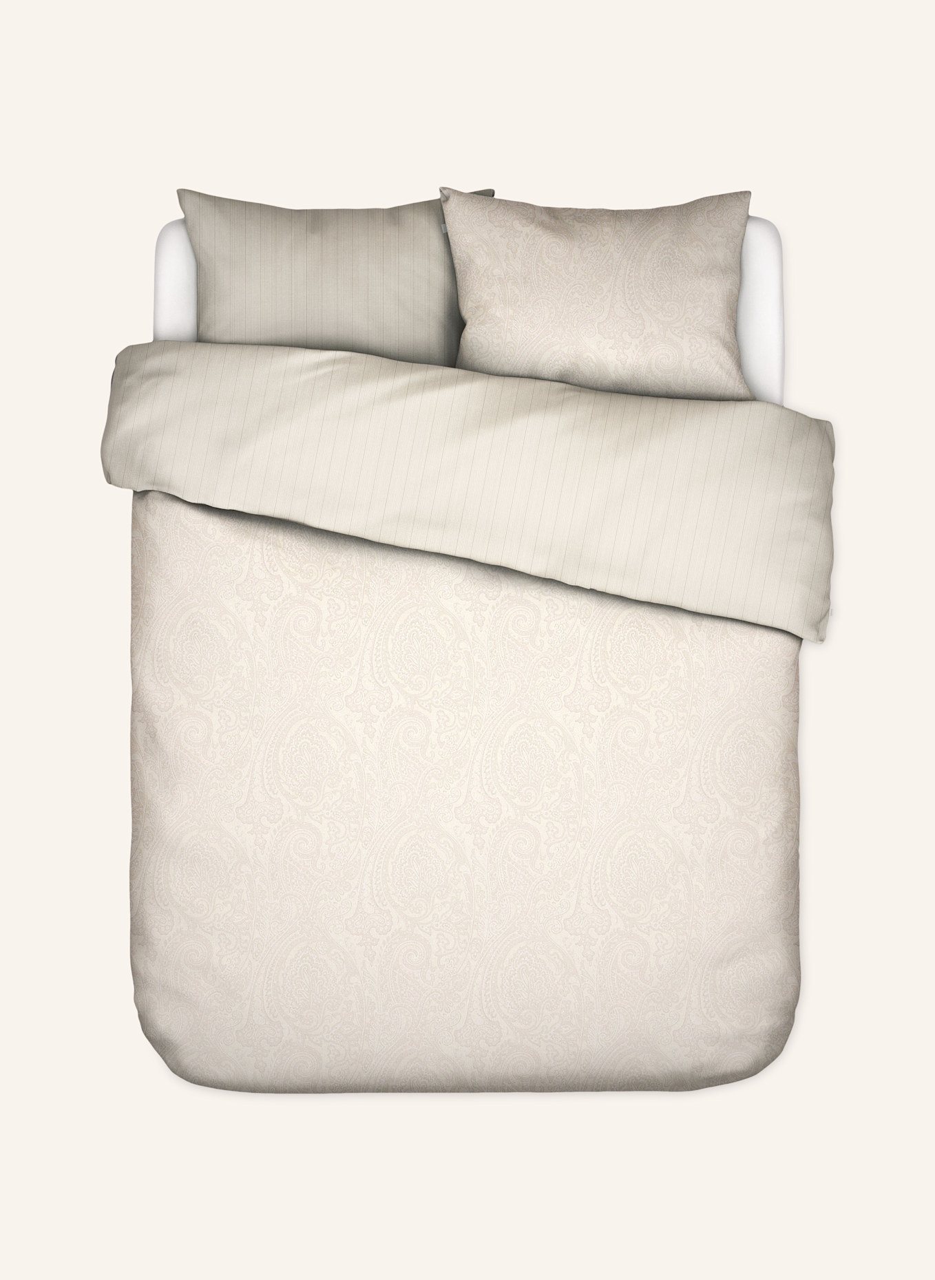 ESSENZA Bettwäsche FABRICE: CAMEL/ TAUPE