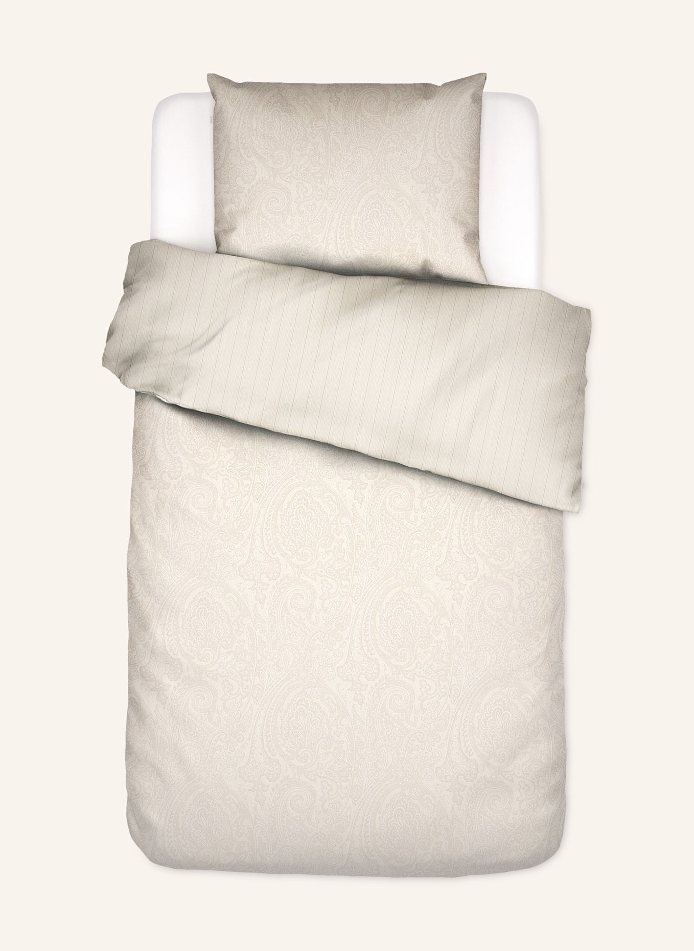 ESSENZA Bettwäsche FABRICE: CAMEL / TAUPE