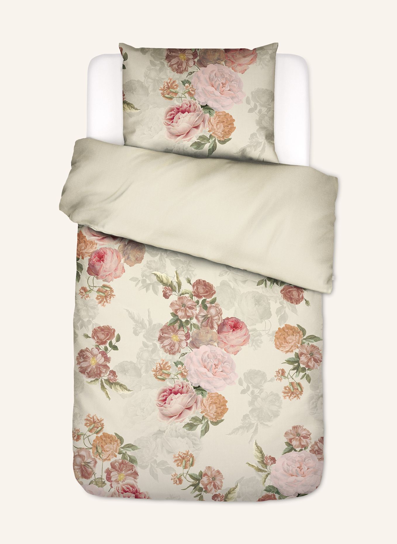 ESSENZA Bettwäsche ORIANNA: CAMEL/ TAUPE