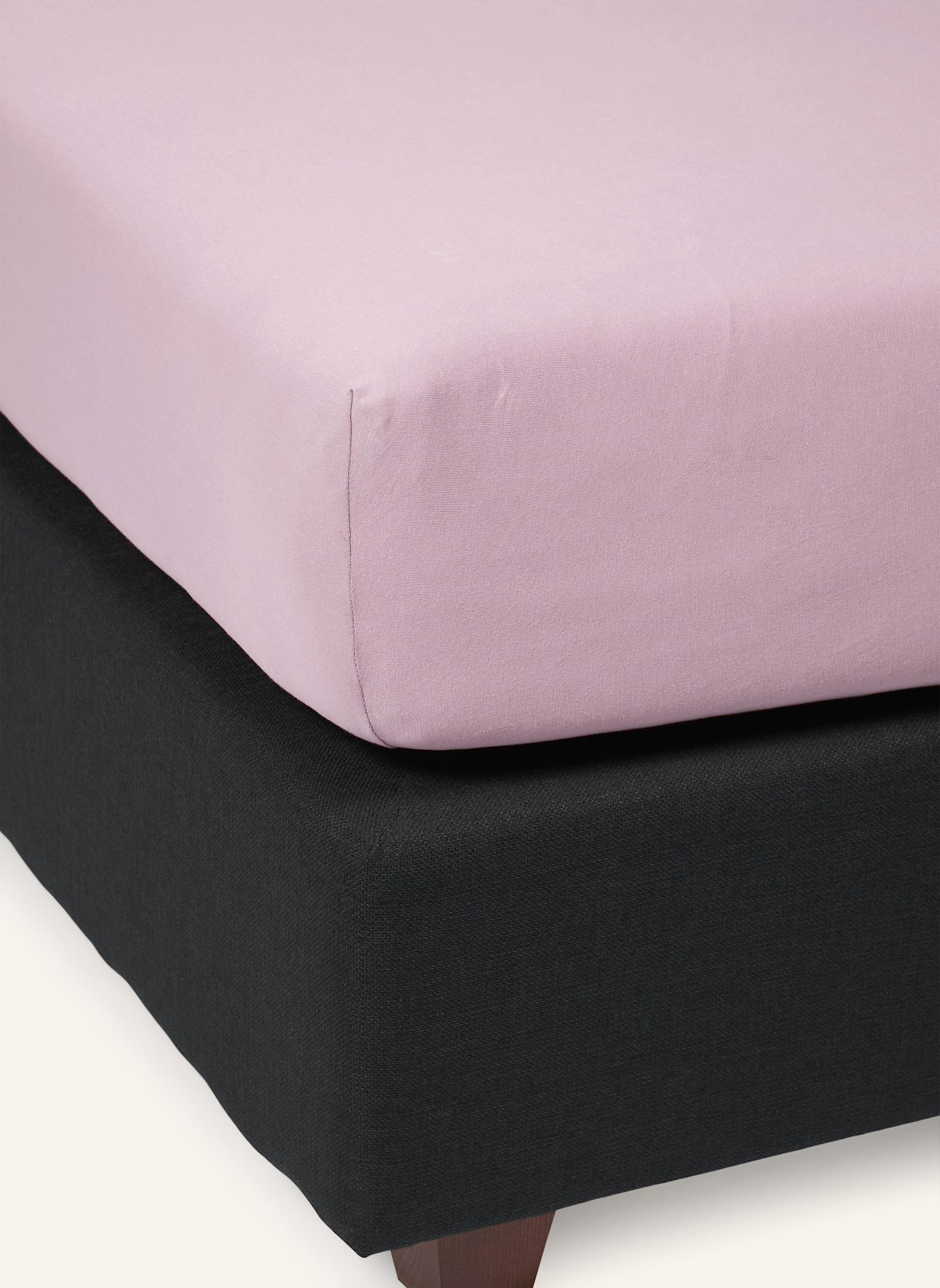 ESSENZA Spannbettlaken THE PERFECT ORGANIC JERSEY: LILA