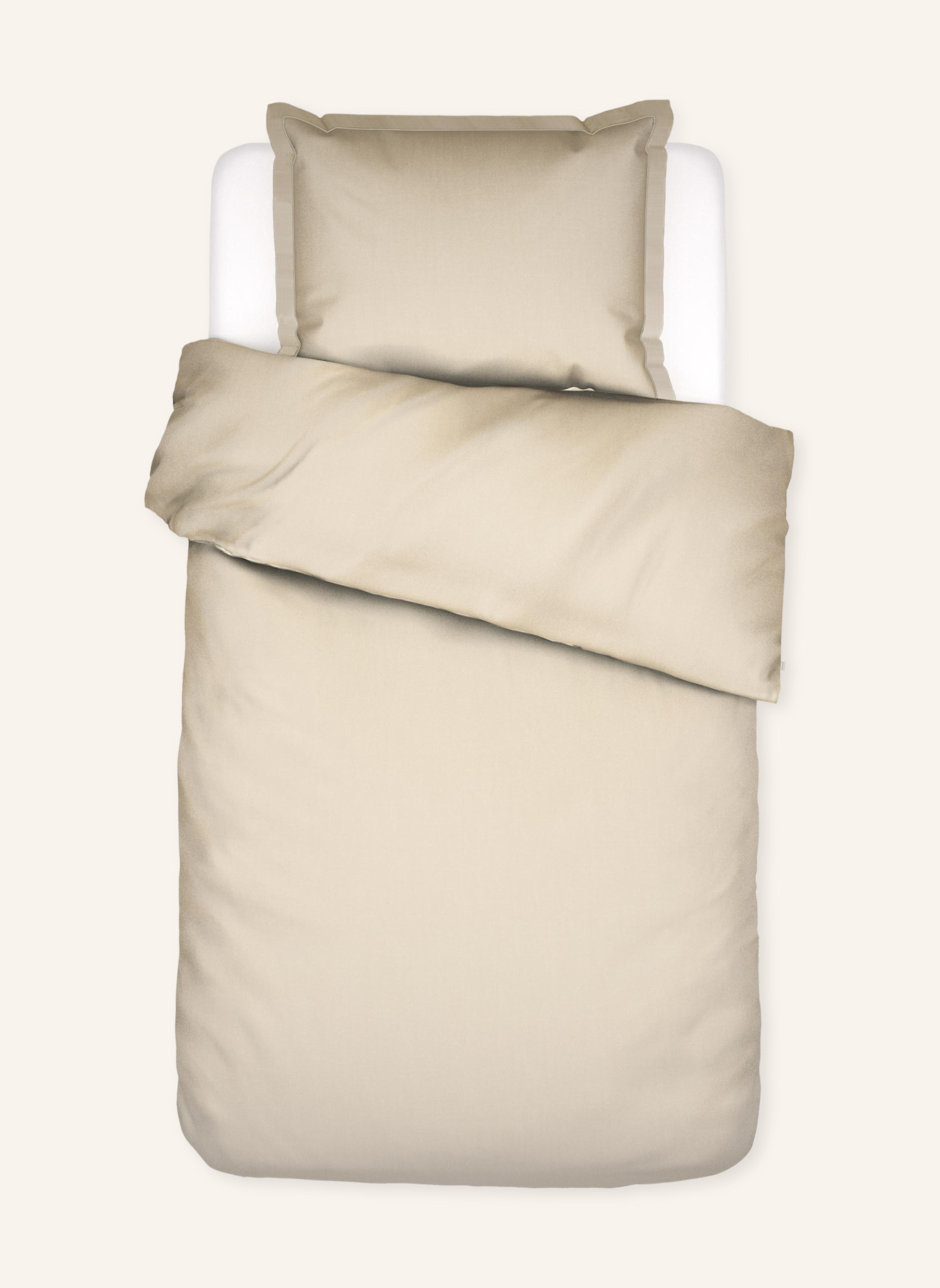 ESSENZA Bettwäsche AZIZA: CAMEL/ TAUPE