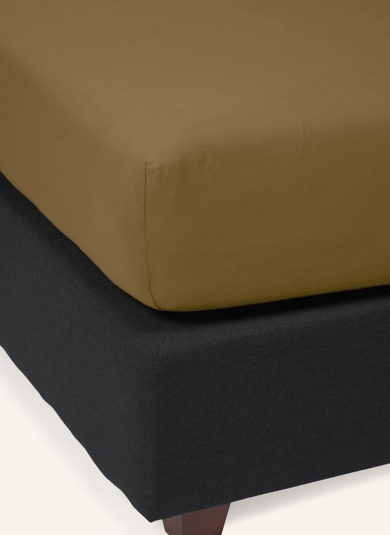 ESSENZA Spannbettlaken THE PERFECT ORGANIC JERSEY: GRÜN