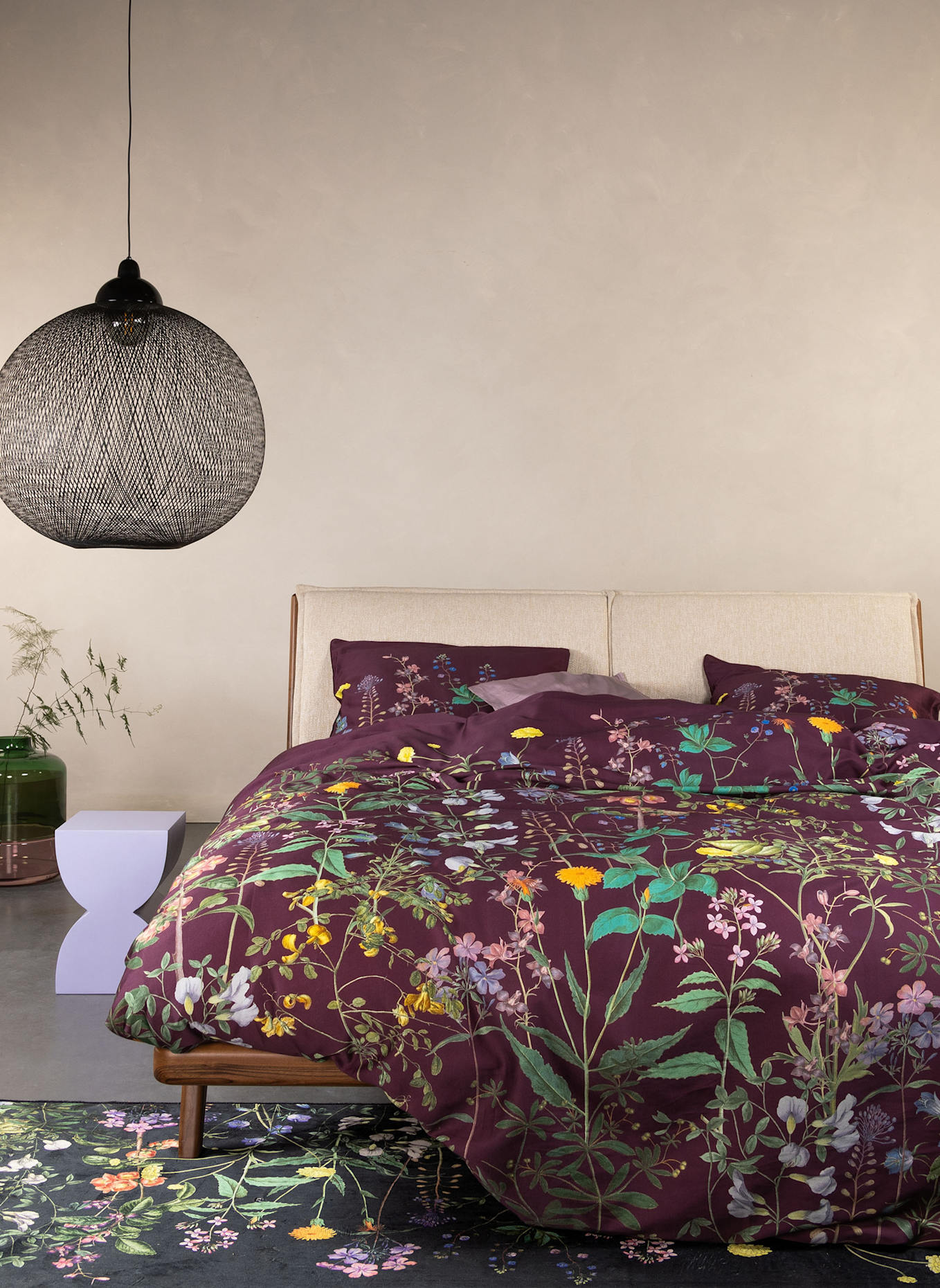 ESSENZA Bettwäsche AUGUSTINA: ROT