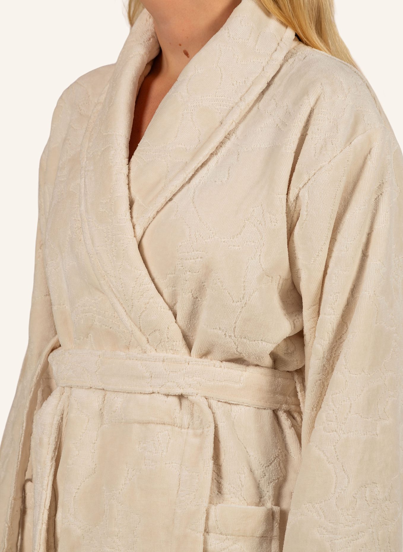 ESSENZA Bademantel ROSIE: CAMEL/ TAUPE