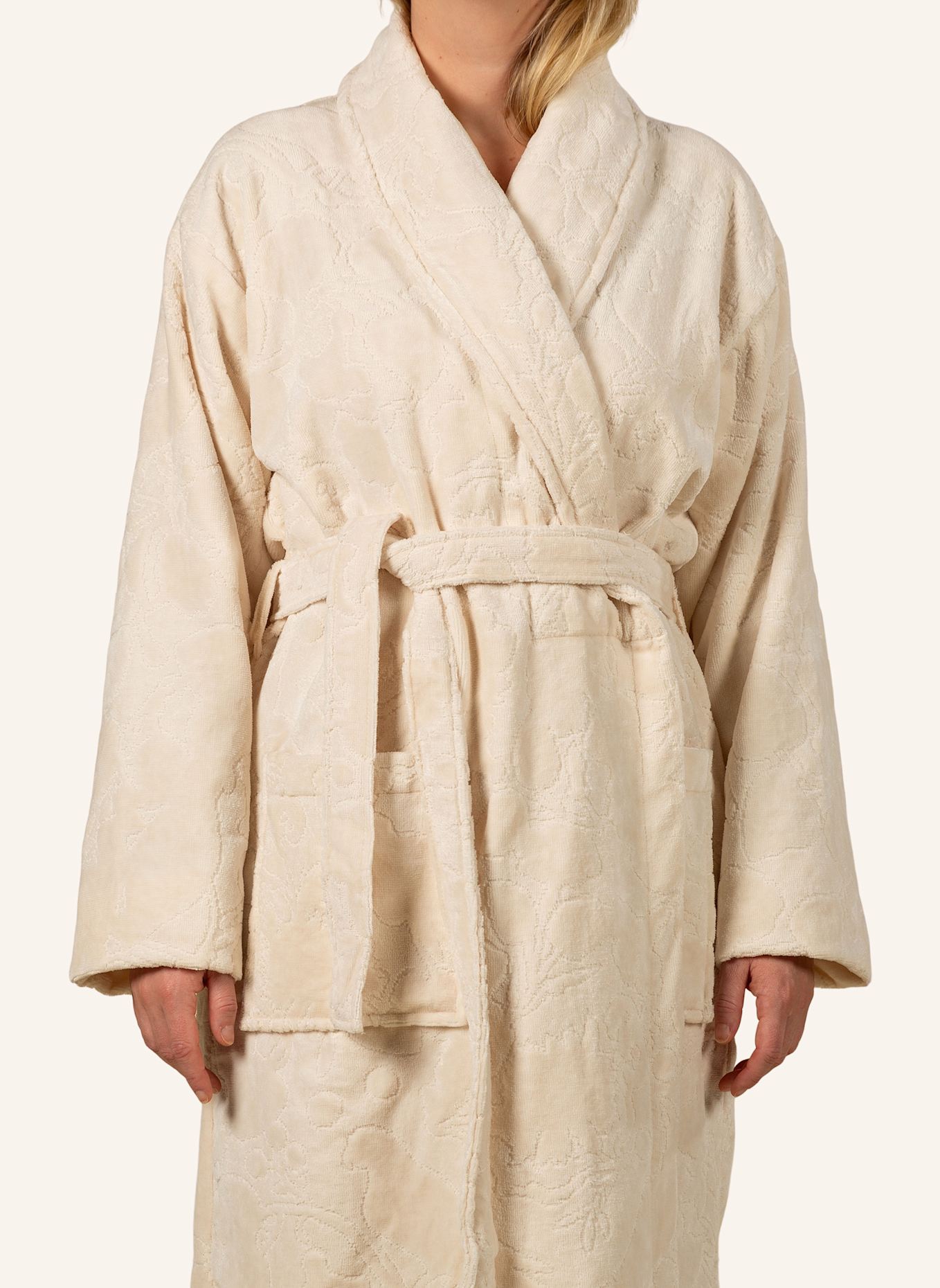 ESSENZA Bademantel ROSIE: CAMEL / TAUPE