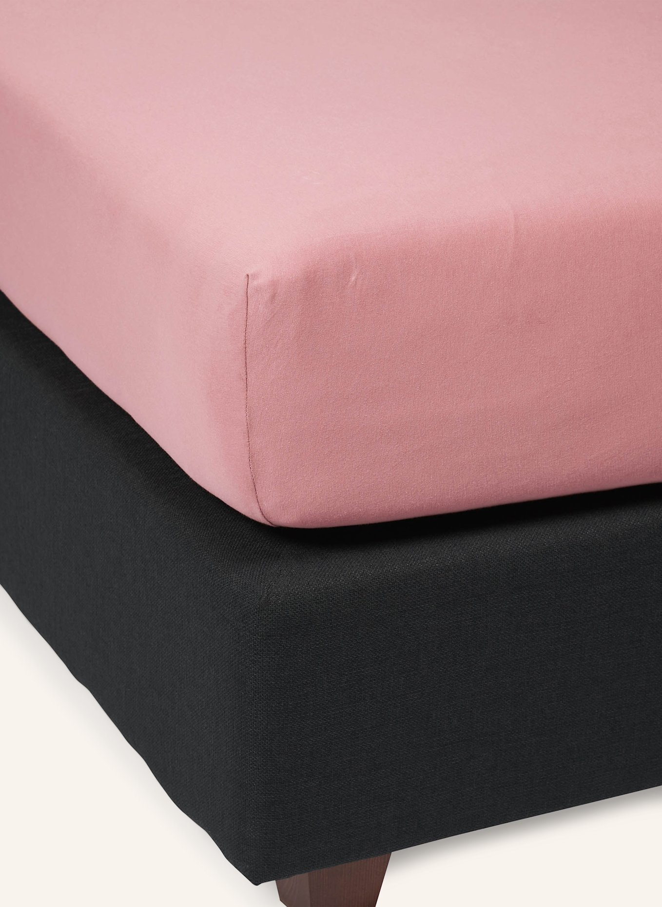 ESSENZA Spannbettlaken THE PERFECT ORGANIC JERSEY: PINK