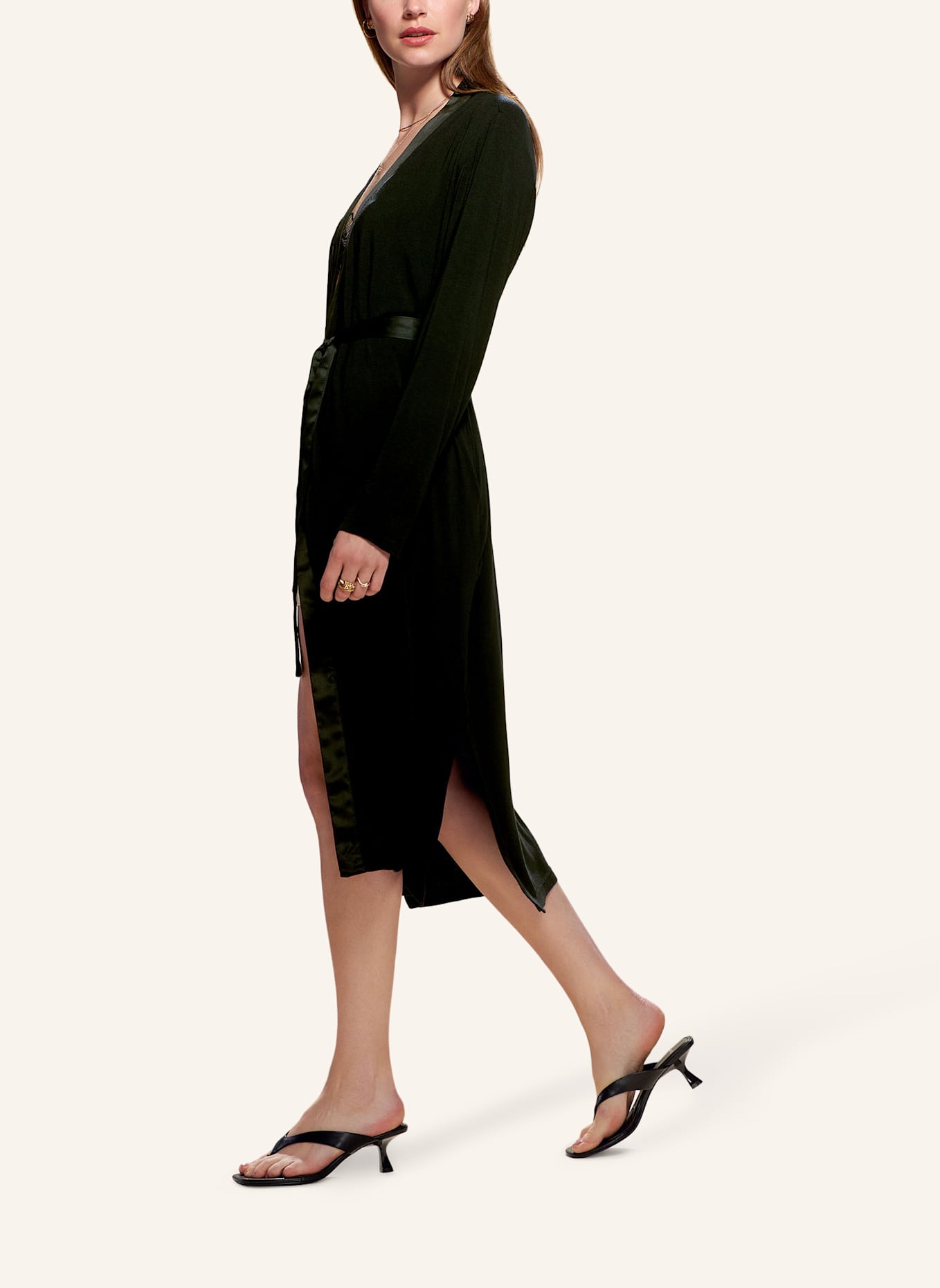 ESSENZA Kimono AMBRE UNI: GRAU