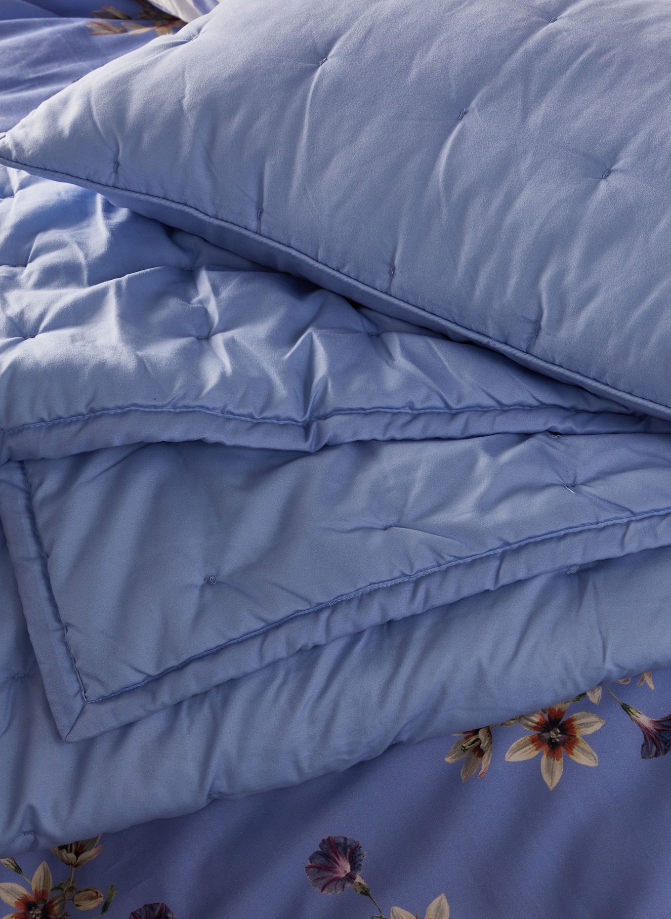 ESSENZA Bettwäsche FIORA: BLAU