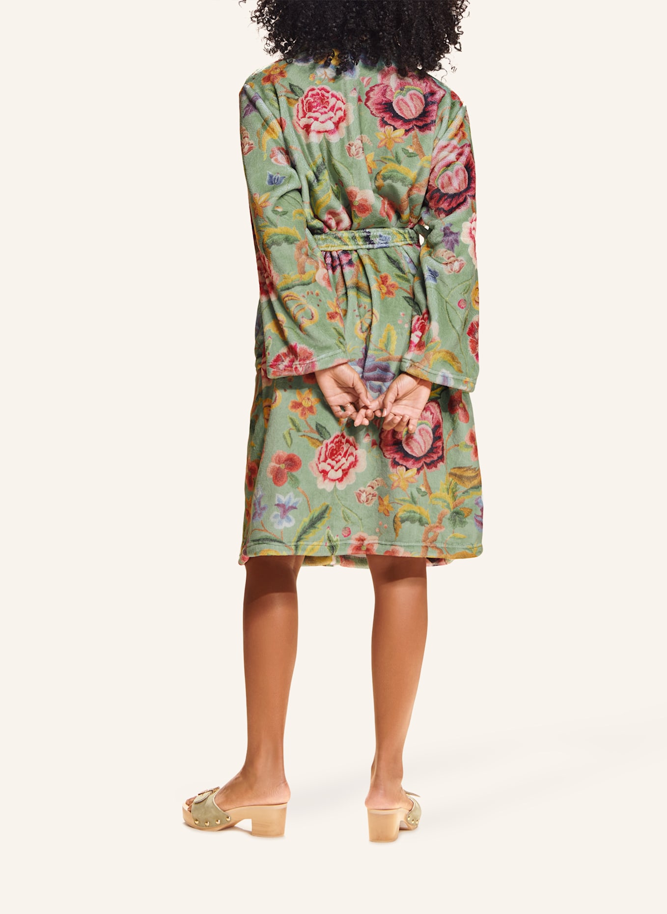 ESSENZA Bademantel STEFF ROSELINA: GRÜN