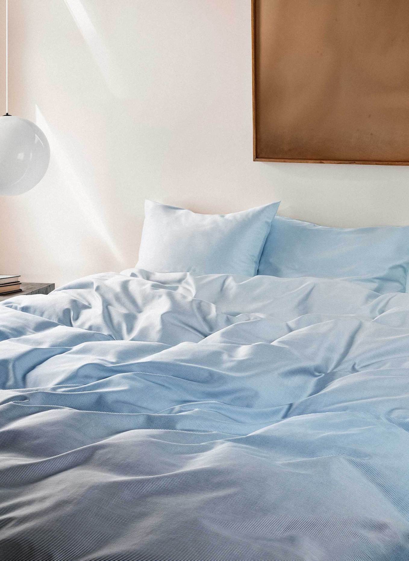 Marc O'Polo Bettwäsche JORN: BLAU