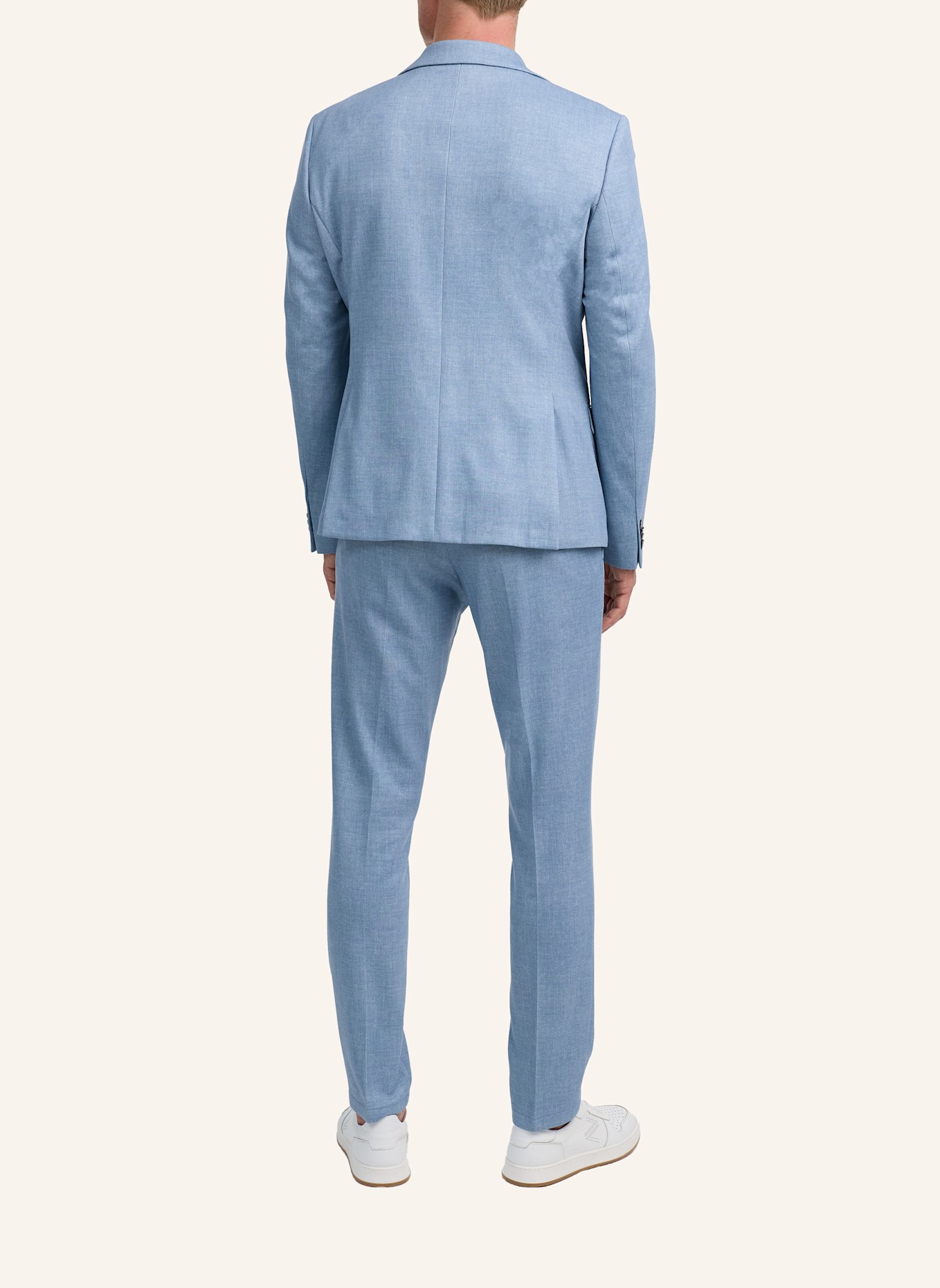 ZUITABLE Anzugssakko DINICK Slim Fit aus Jersey: HELLBLAU