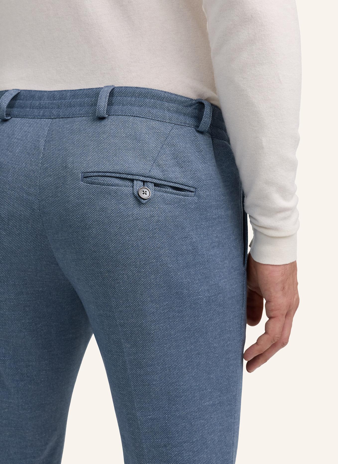 ZUITABLE Anzughose DISPARTAFLEX Slim Fit aus Jersey: BLAU