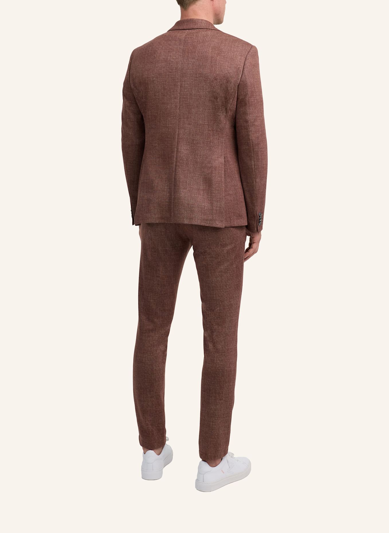 ZUITABLE Anzugssakko DINICK Slim Fit aus Jersey: ROT