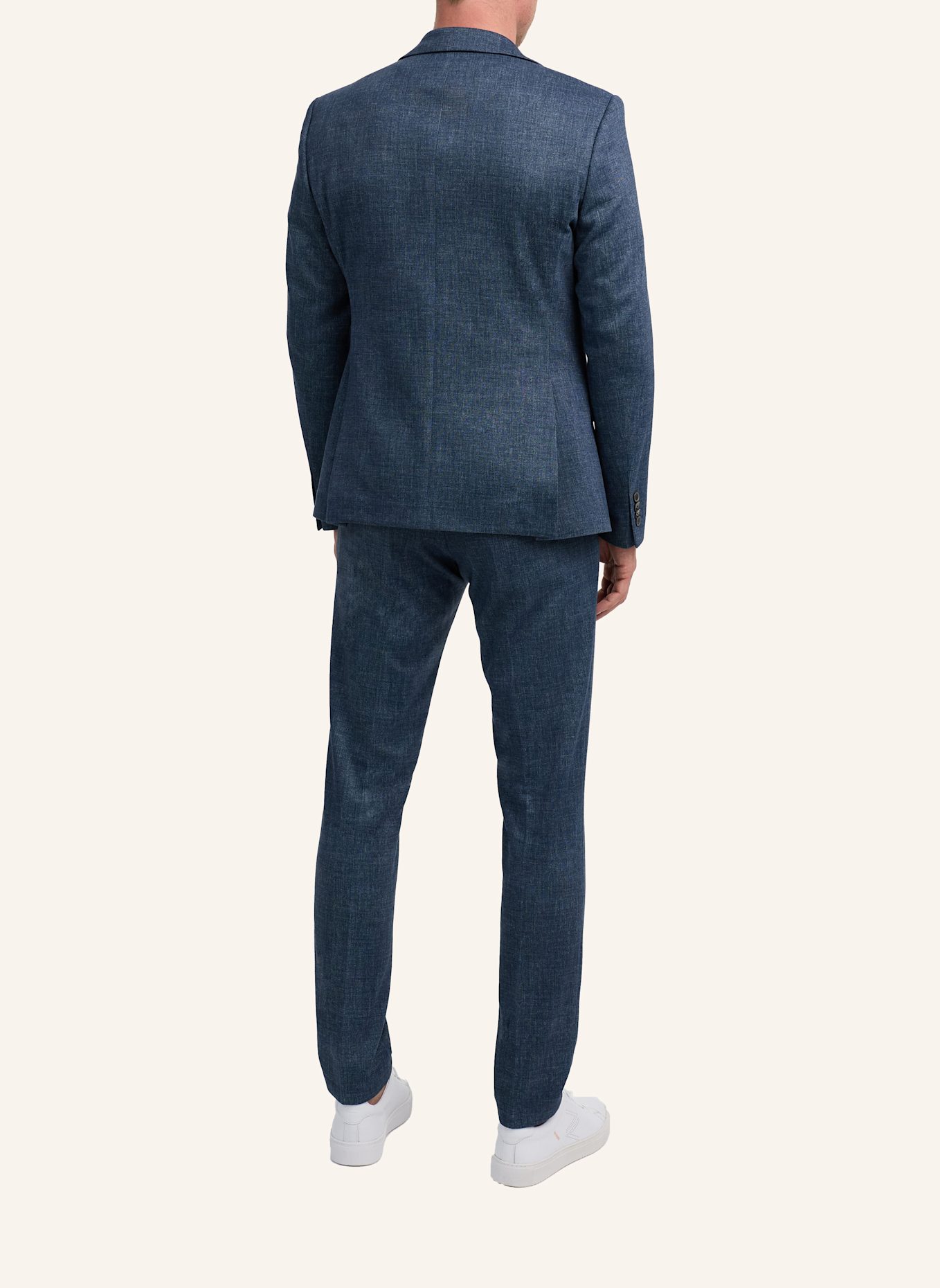 ZUITABLE Anzugssakko DINICK Slim Fit aus Jersey: DUNKELBLAU