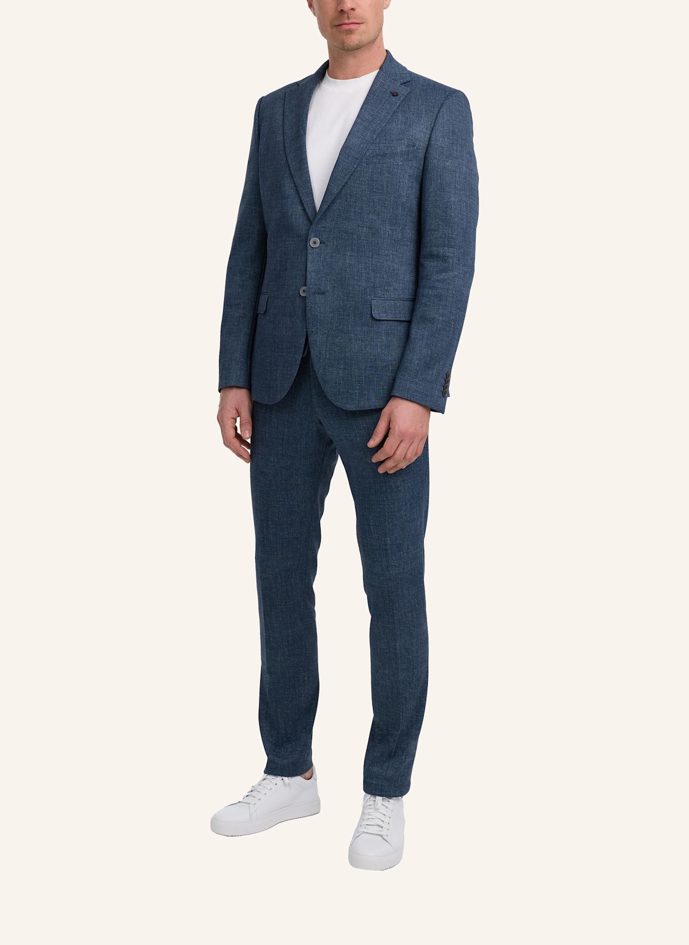 ZUITABLE Anzugssakko DINICK Slim Fit aus Jersey: DUNKELBLAU