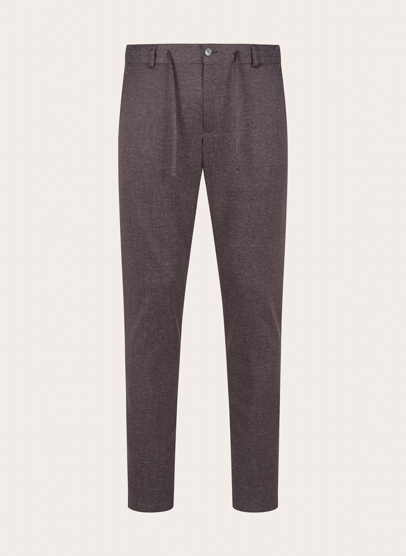 ZUITABLE Anzughose DISPARTAFLEX Slim Fit aus Jersey: ROT