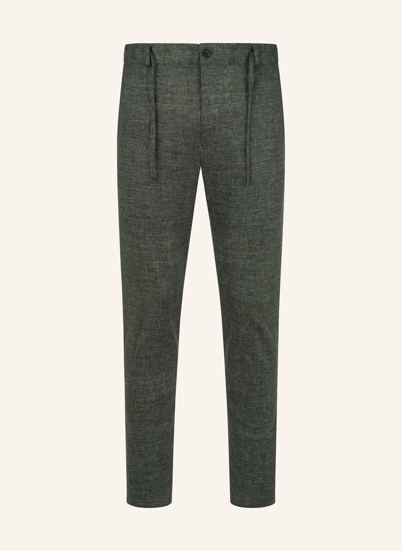 ZUITABLE Anzughose DISPARTAFLEX Slim Fit aus Jersey: DUNKELGRÜN