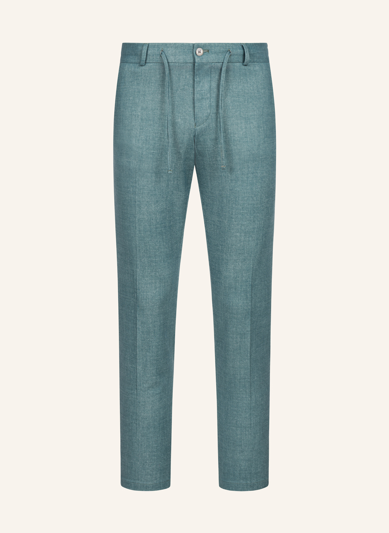 ZUITABLE Anzughose DISPARTAFLEX Slim Fit aus Jersey: DUNKELGRÜN