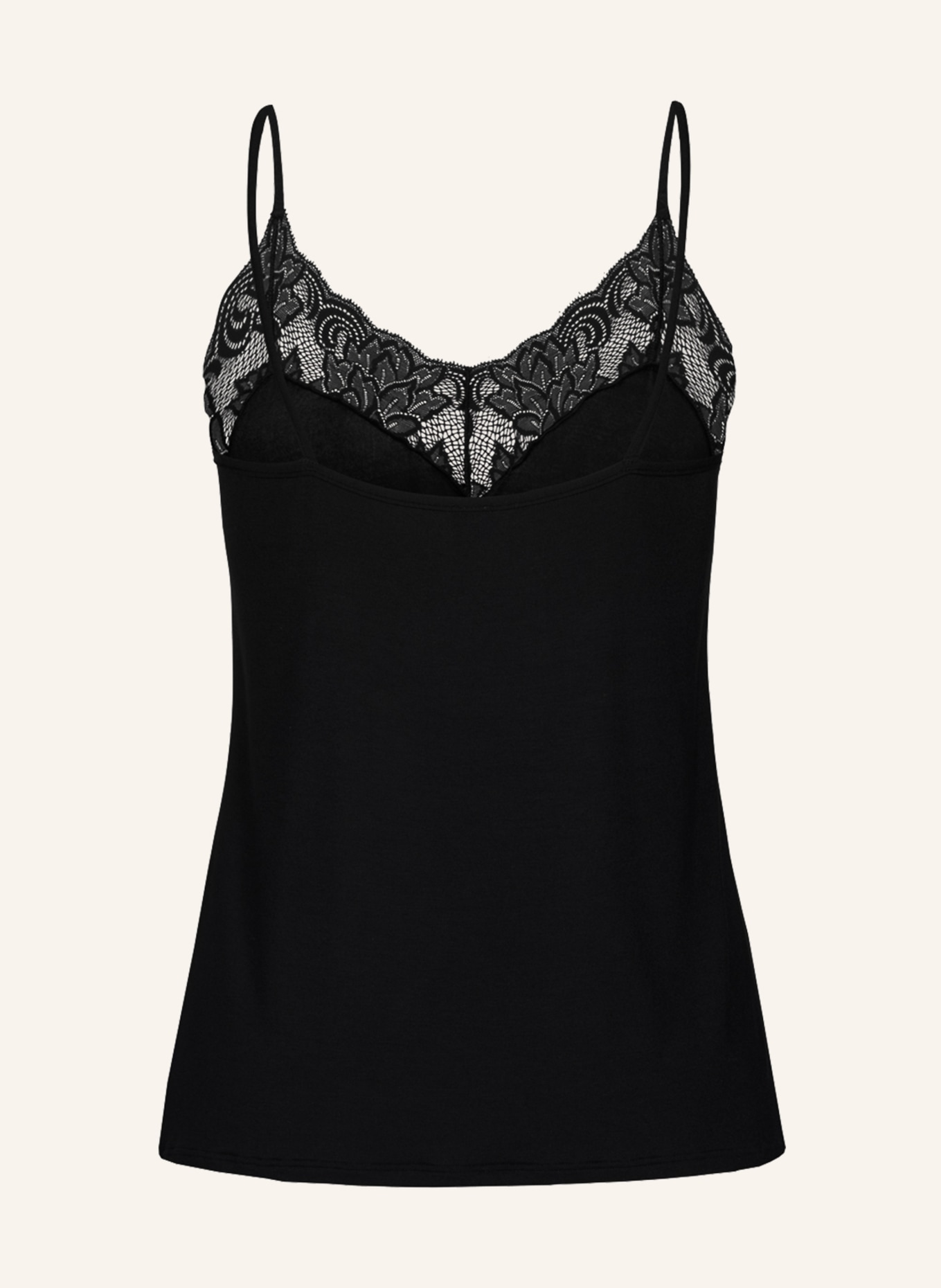 erlich textil Camisole mit Spitze , Farbe: SCHWARZ (Bild 9)