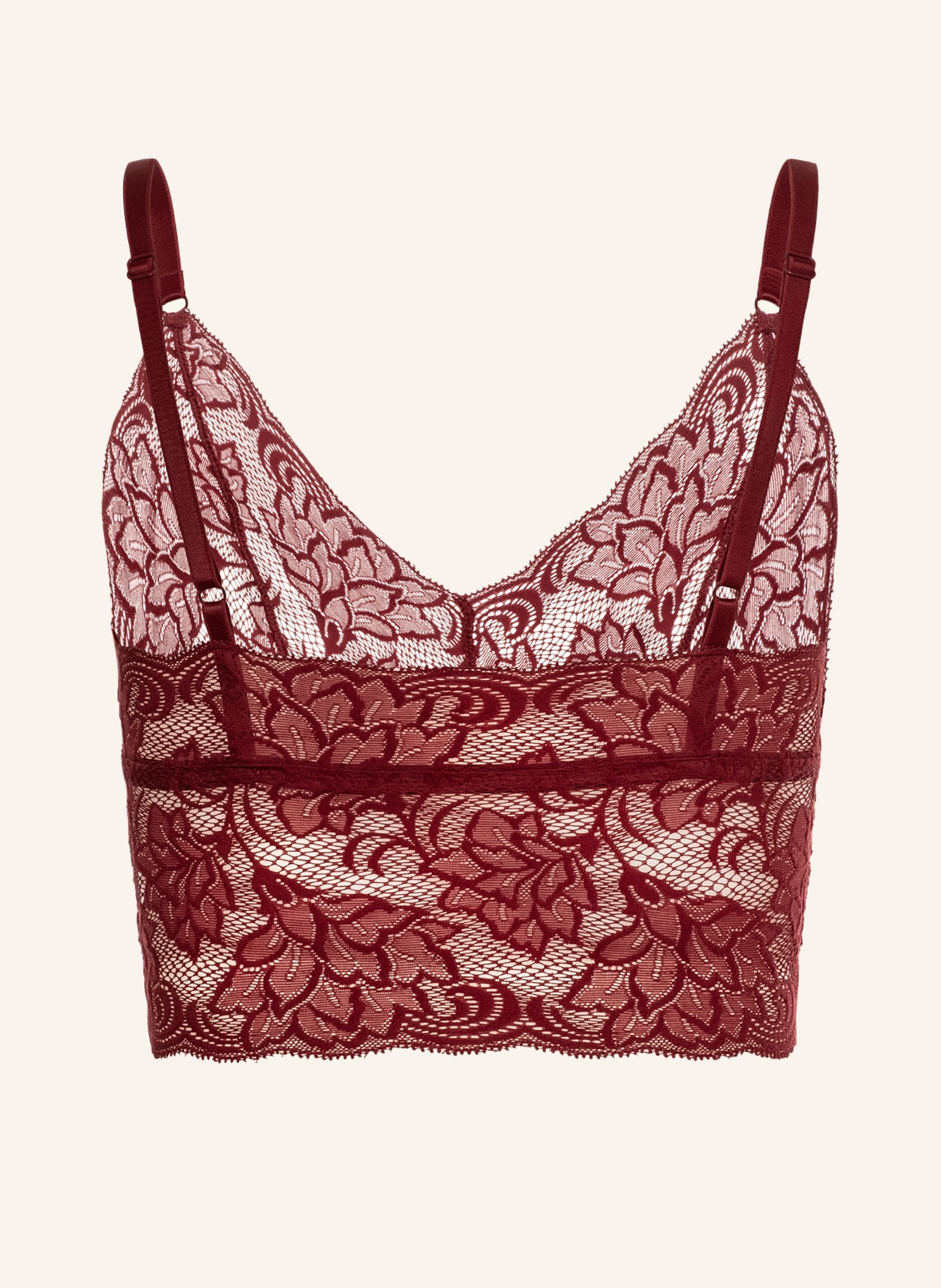 erlich textil Bustier OPHELIA BRALETTE, Farbe: ROT (Bild 6)