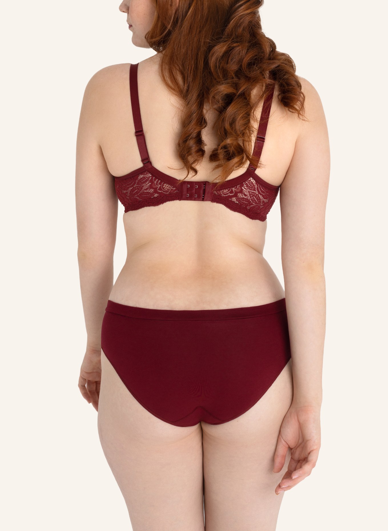 erlich textil Slip ANNEMARIE, Farbe: ROT (Bild 5)