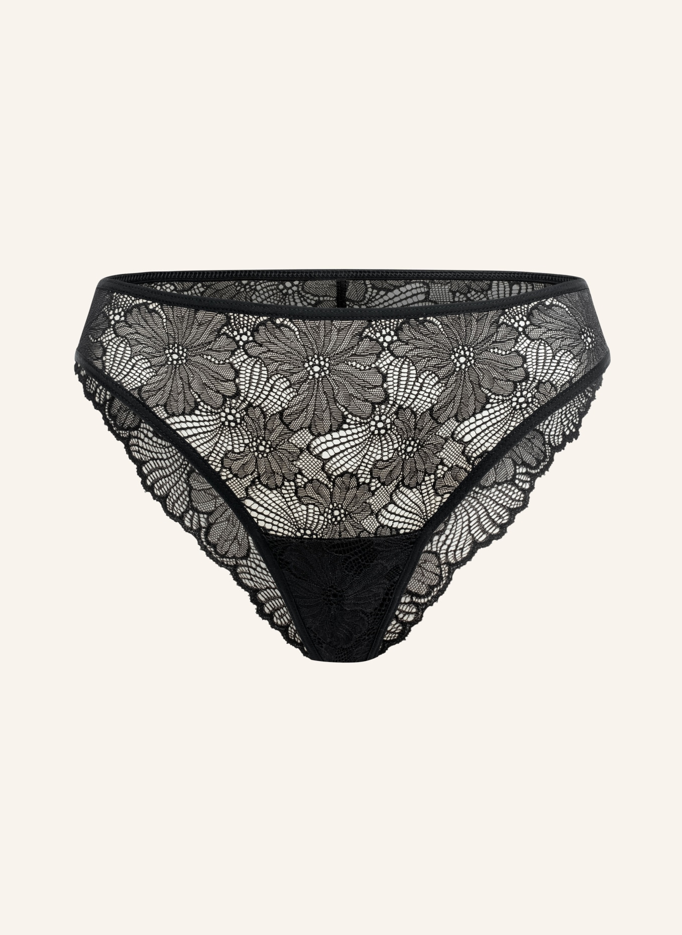 erlich textil Slip CLASSY LACE, Farbe: SCHWARZ (Bild 1)