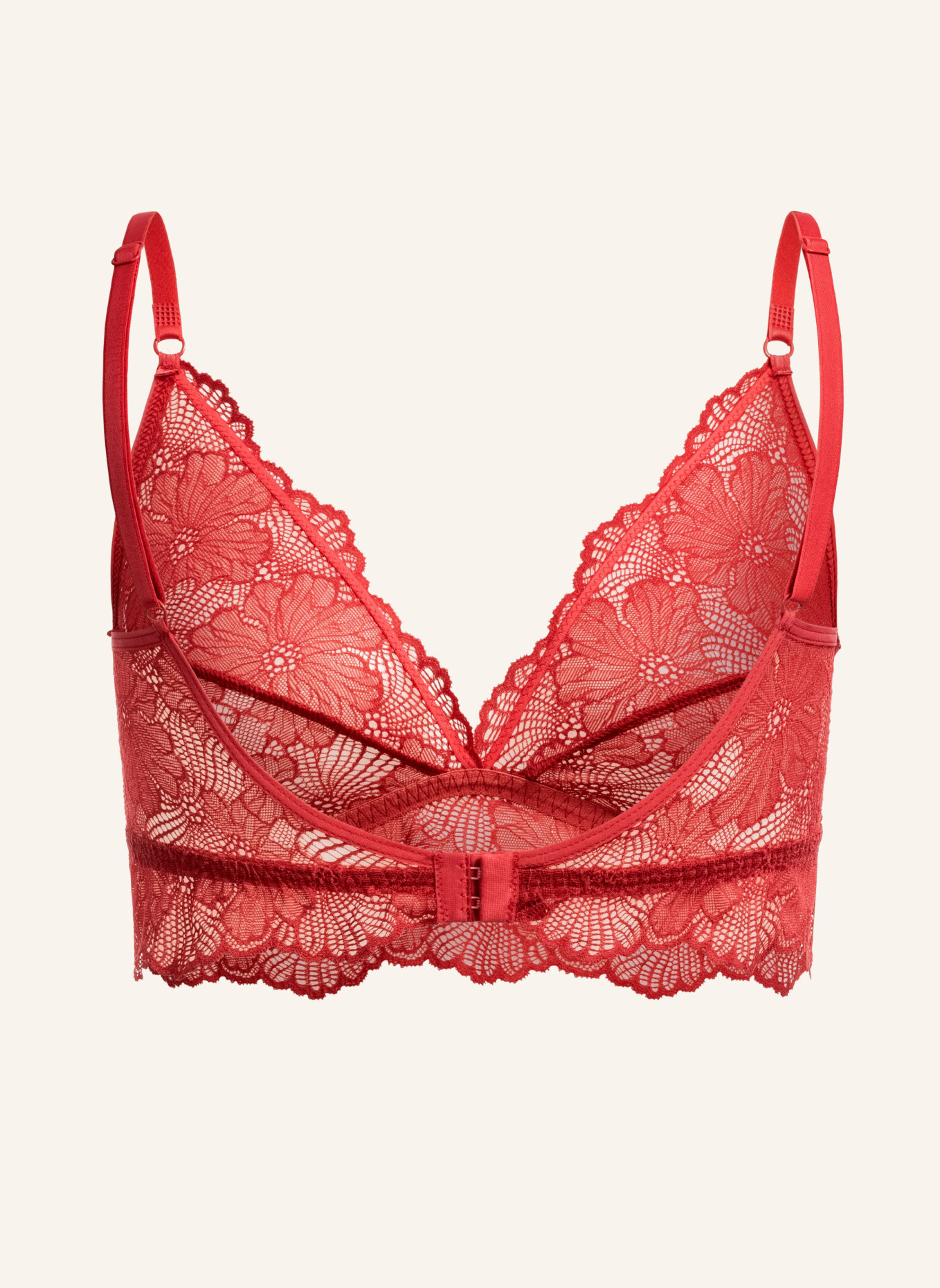 erlich textil Triangel BH CLASSY LACE, Farbe: ROT (Bild 6)